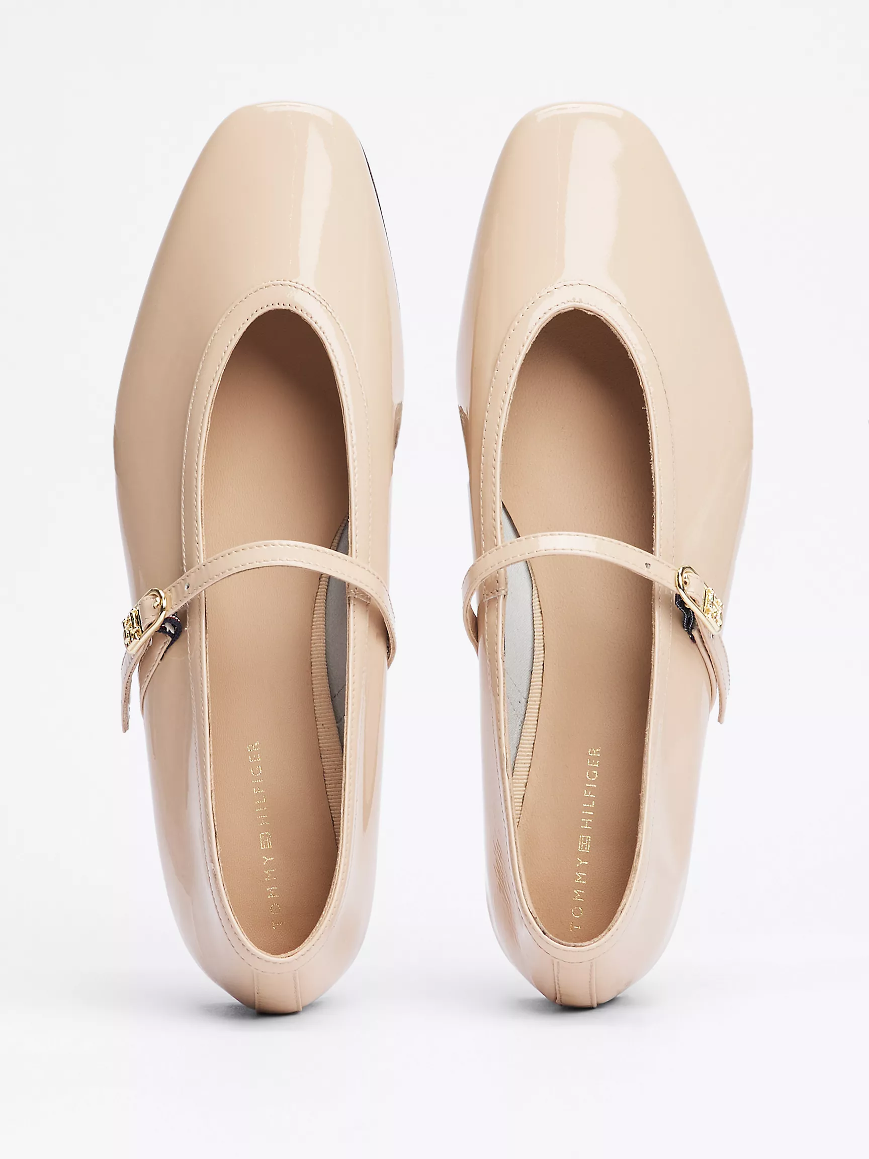 Женская обувь Tommy Hilfiger, Кожаные балетки в стиле Mary Jane