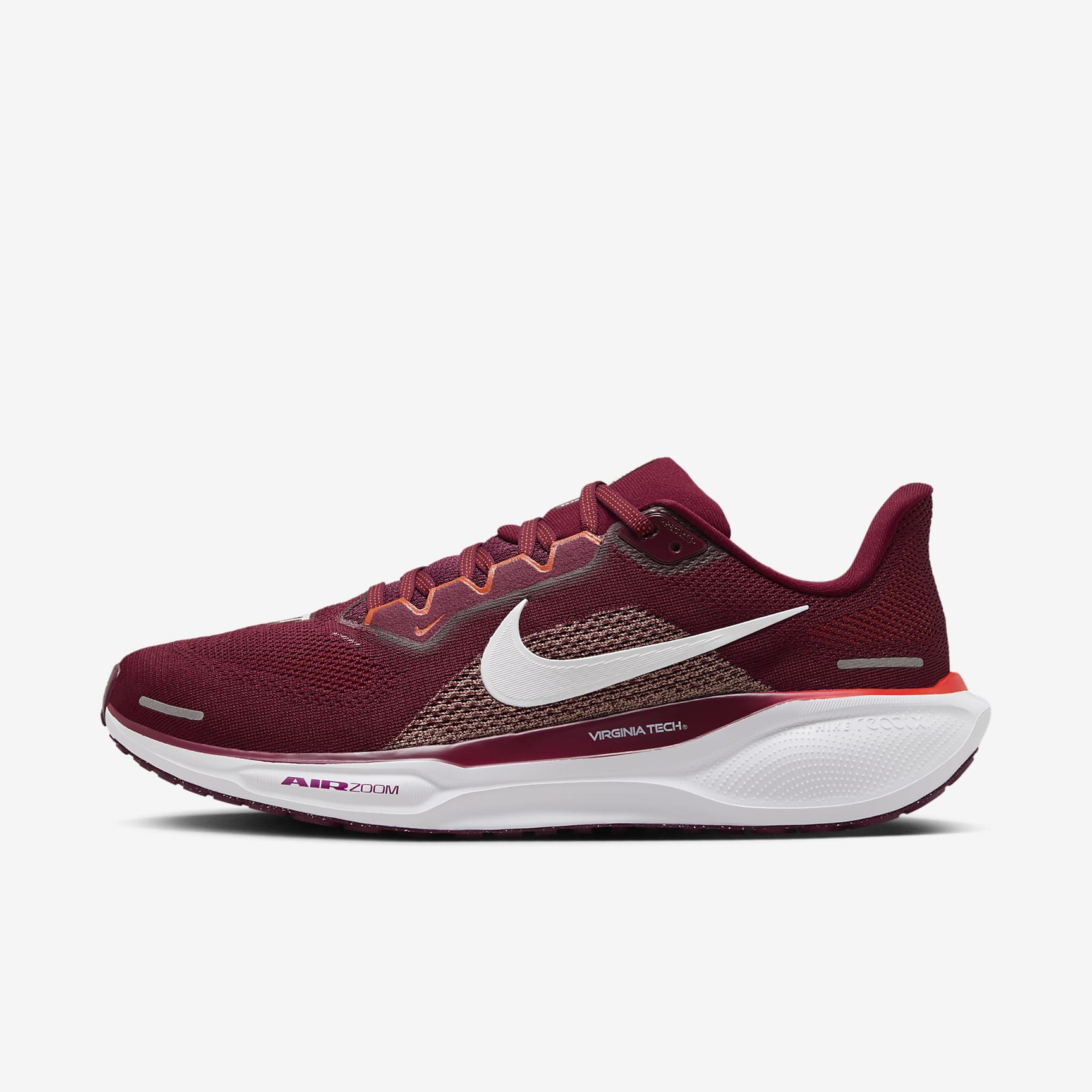 Virginia Tech Pegasus 41 Men's Nike College Road Running Shoes