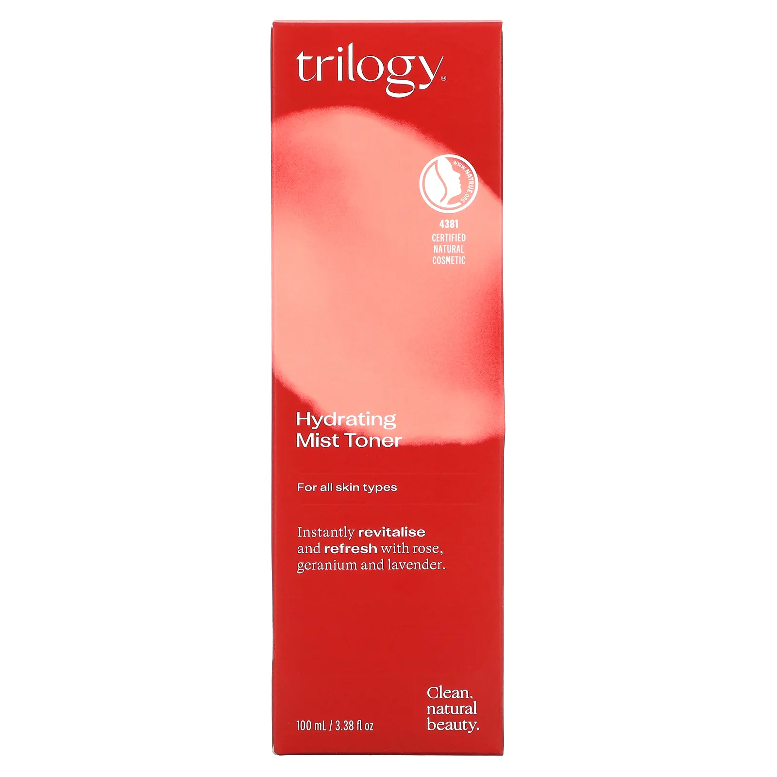 Trilogy, увлажняющий спрей-тоник, 100 мл (3,38 жидк. унции)