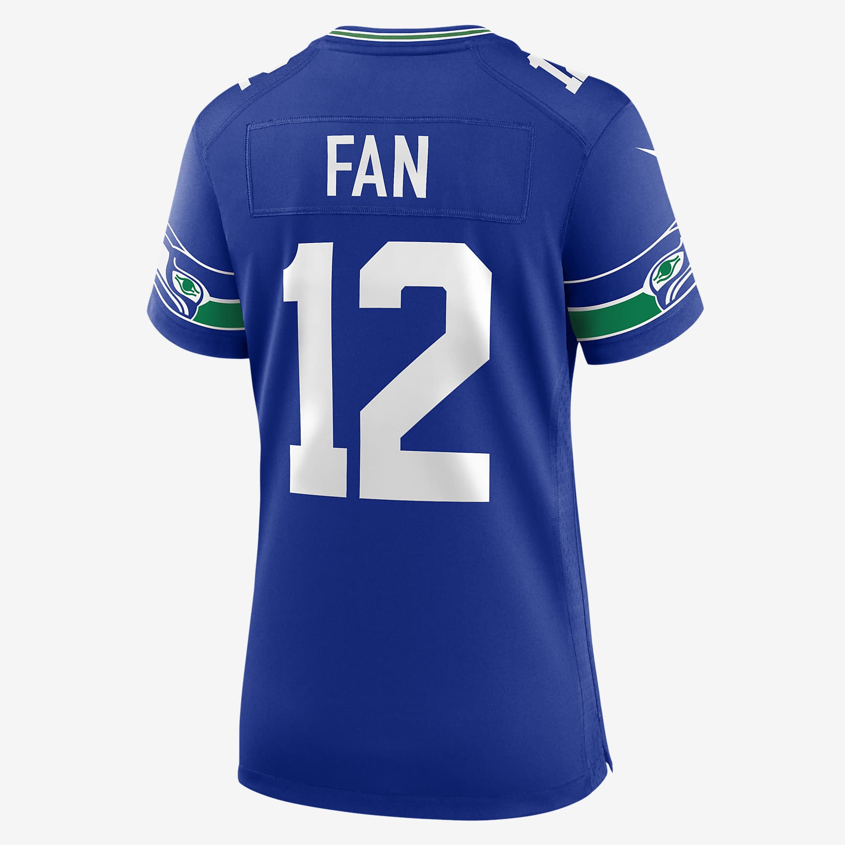 12th Fan Seattle Seahawks Women's Nike NFL Game Football Jersey