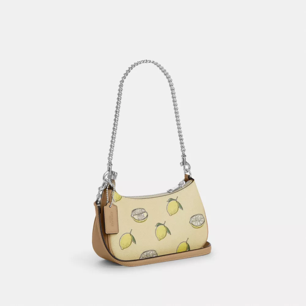 Сумка COACH Teri Mini Crossbody Bag With Lemon Print
