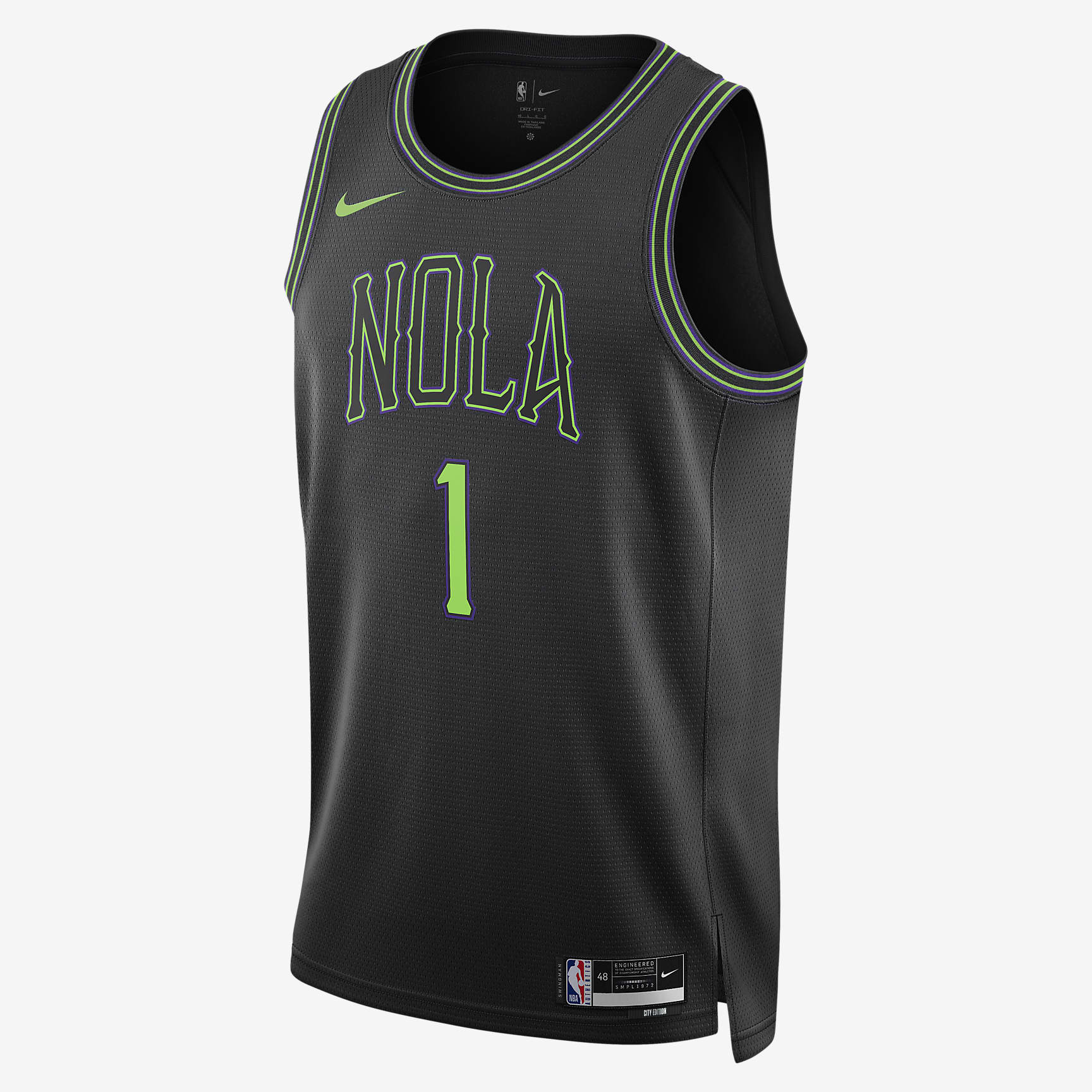 Zion Williamson New Orleans Pelican City Edition 2023/24 Men's Nike Dri-FIT NBA Swingman Jersey