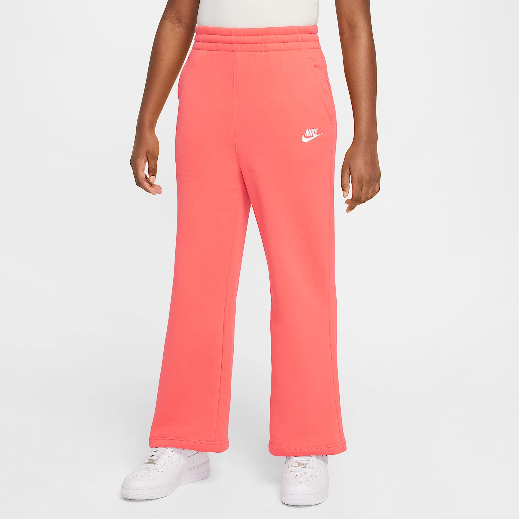 Nike Sportswear Club Fleece Girls' Wide-Leg Pants