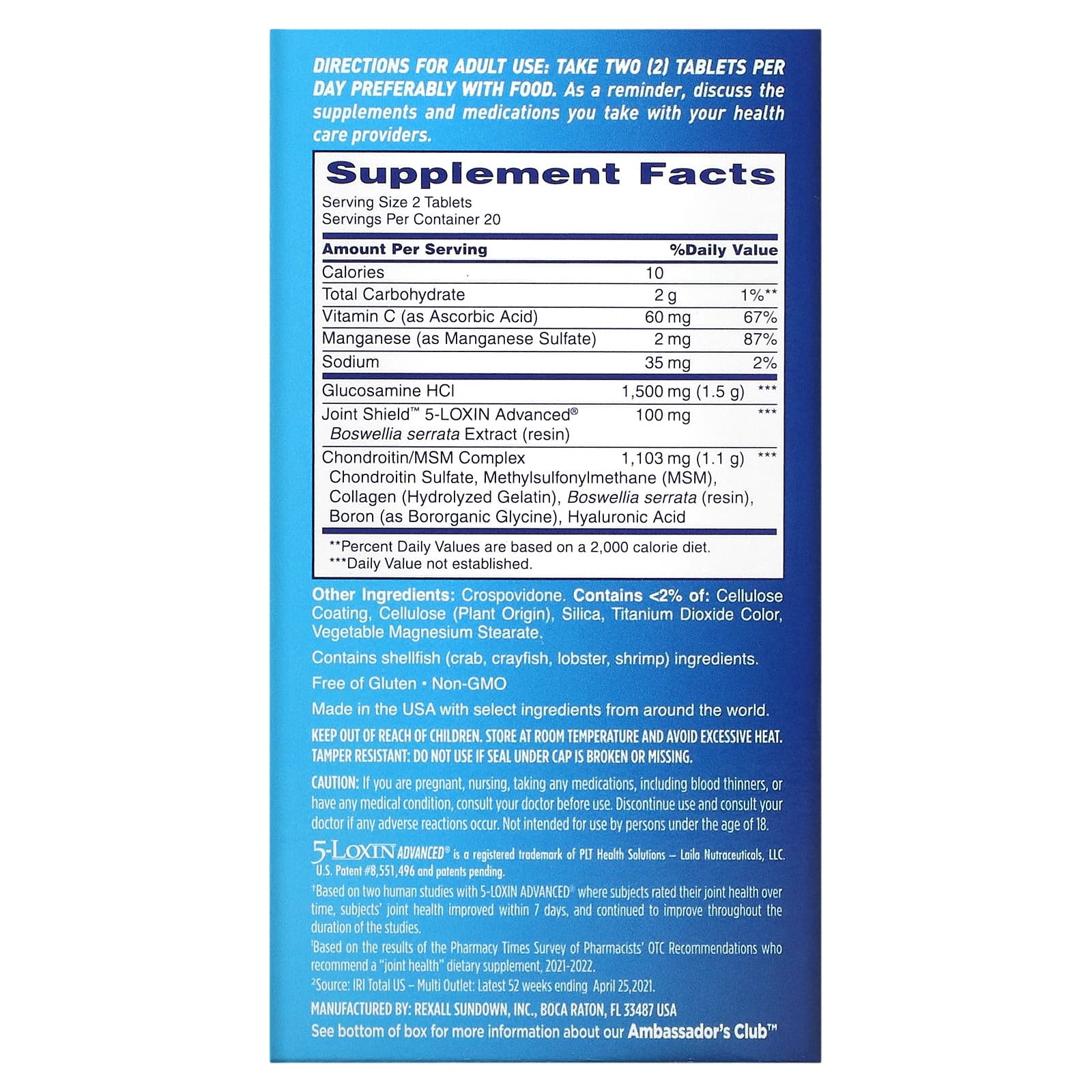 Osteo Bi-Flex, Здоровье суставов, тройная сила, 40 таблеток в оболочке