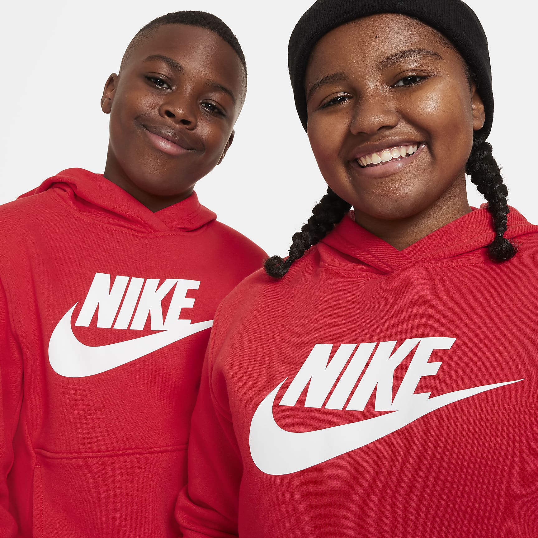 Nike Sportswear Club Fleece Big Kids' Hoodie (Extended Size)