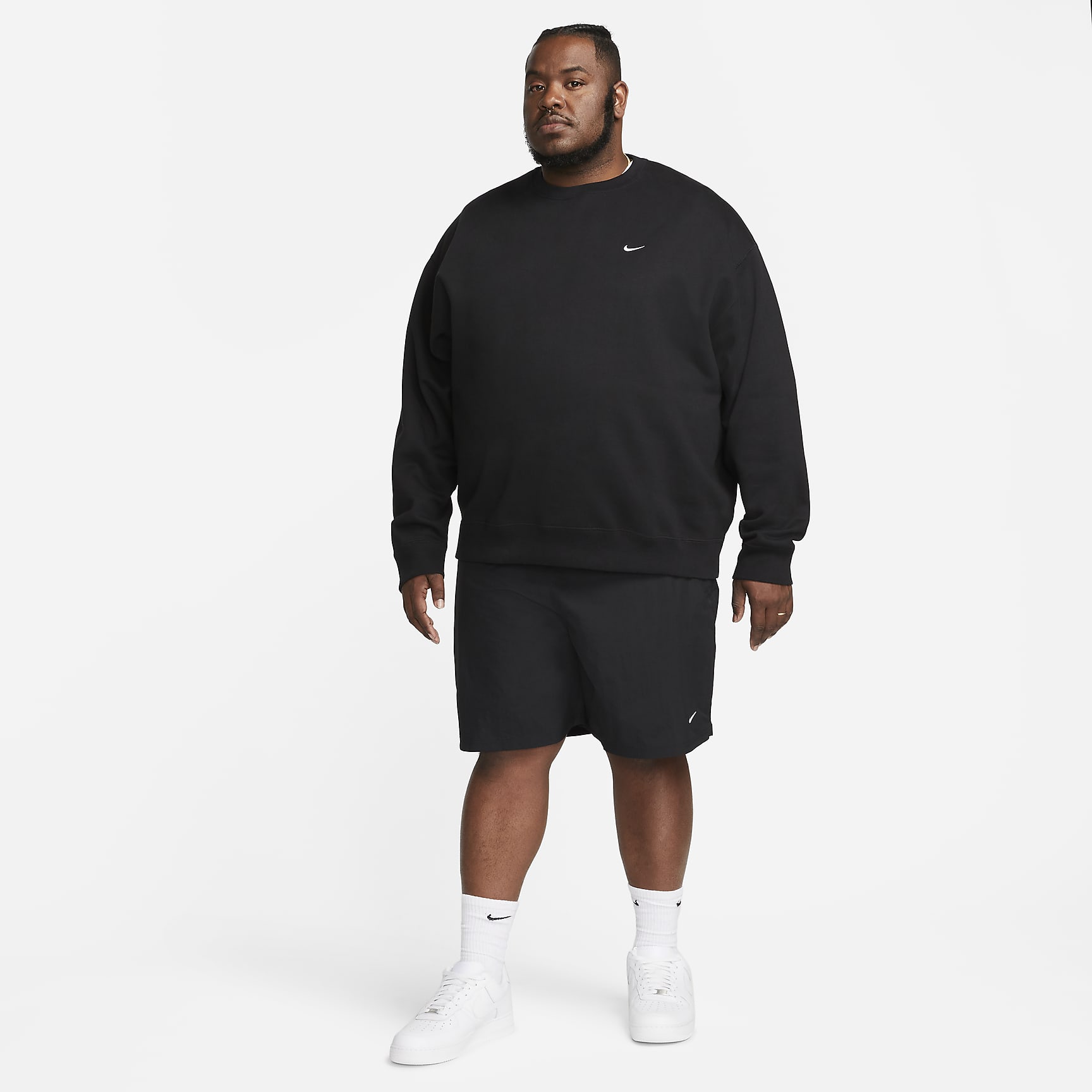 Nike Solo Swoosh Men's Fleece Crew