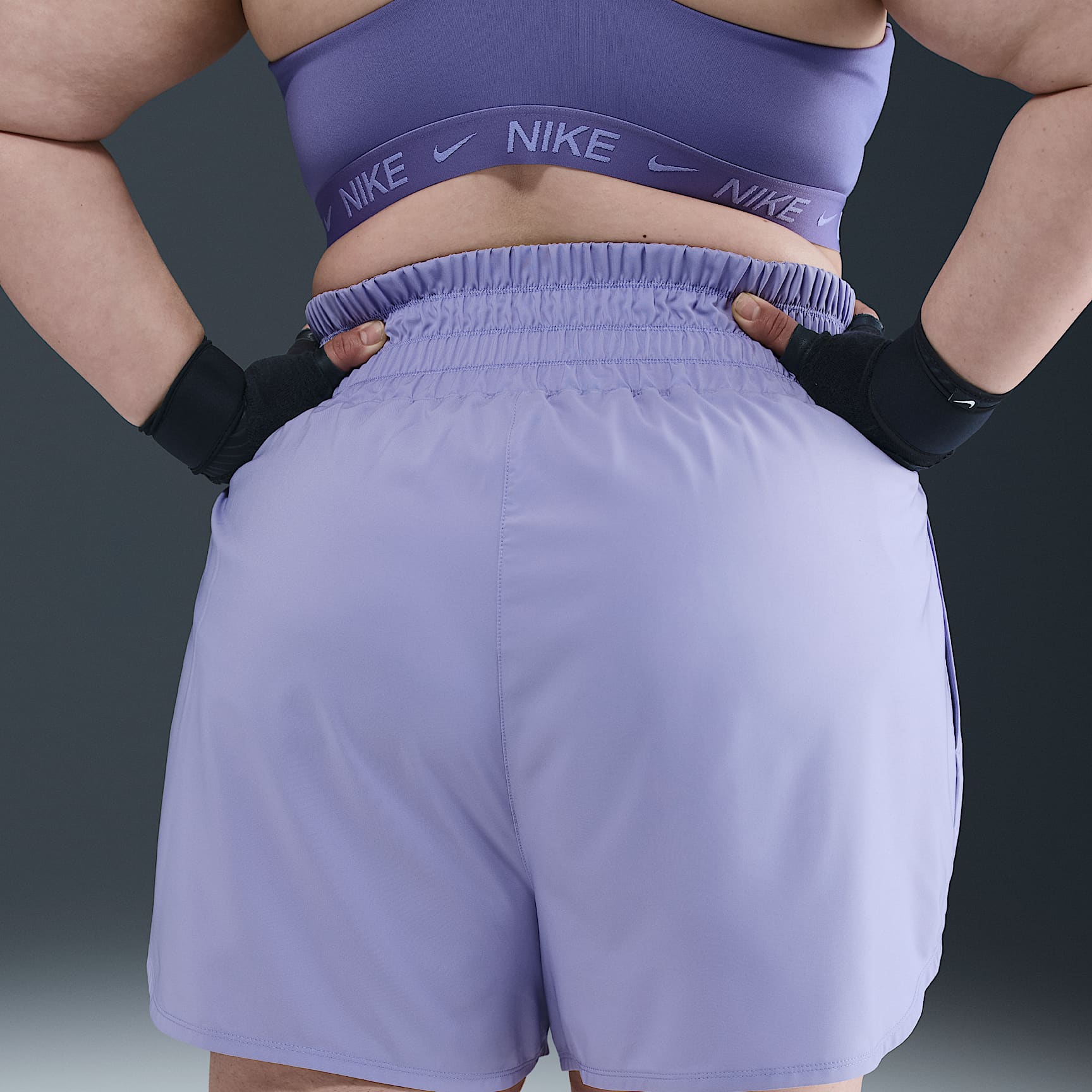 Nike Dri-FIT One Women's Ultra High-Waisted 3" Brief-Lined Shorts (Plus Size)