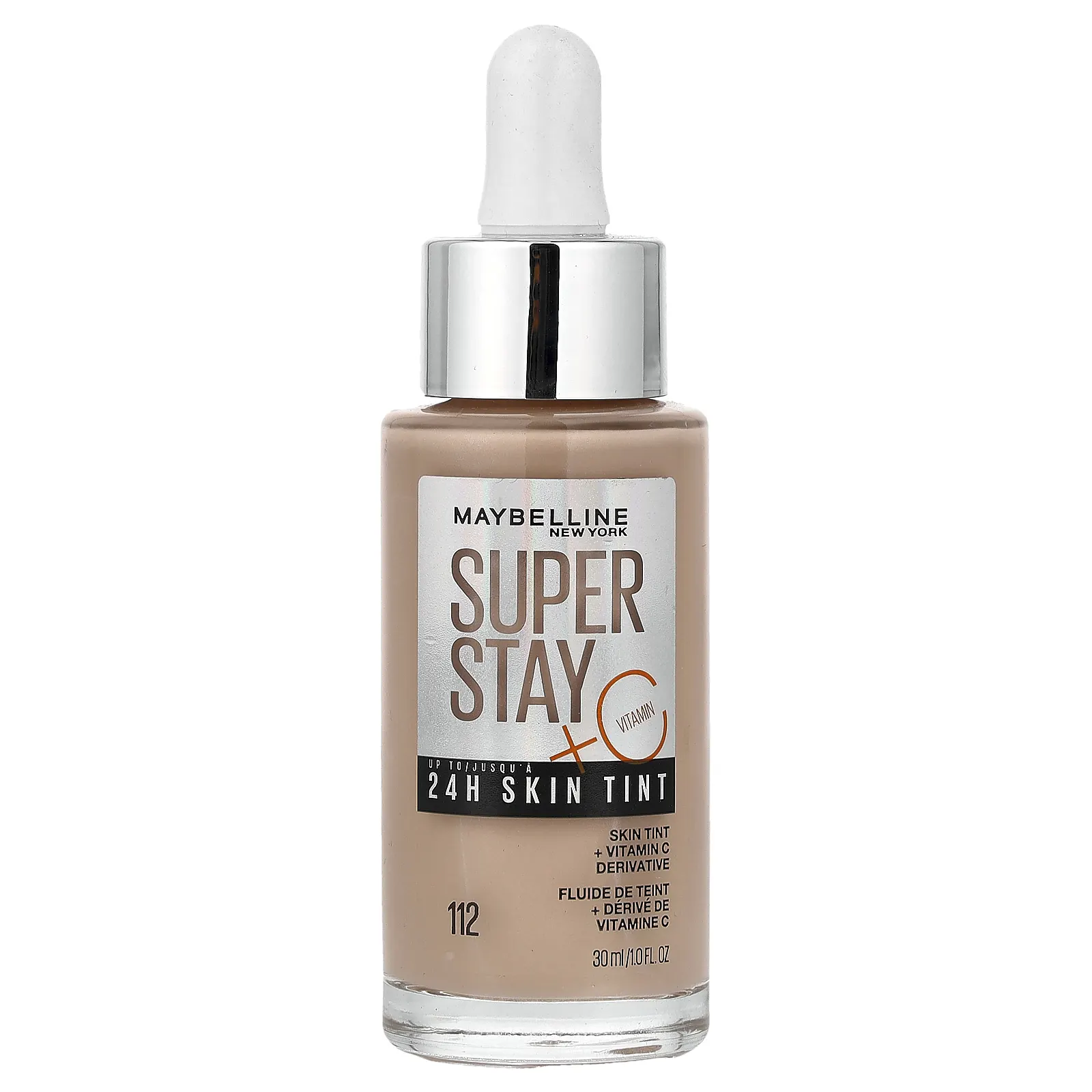 Maybelline, Super Stay, 24H Skin Skin, 112, 30 мл (1 жидк. унция)