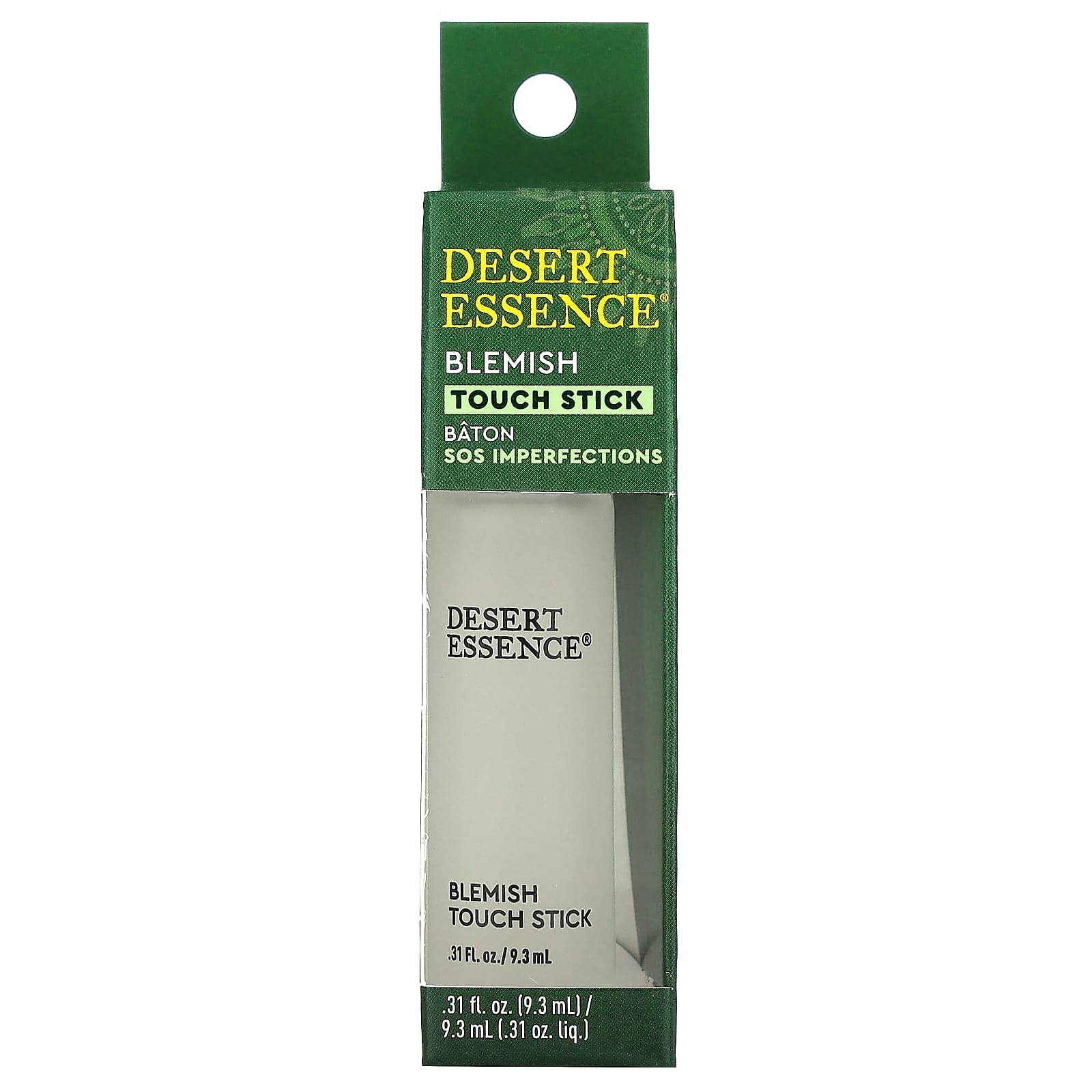 Desert Essence, Blemish Touch, стик для устранения несовершенств кожи, 9,3 мл (0,31 жидк. унции)