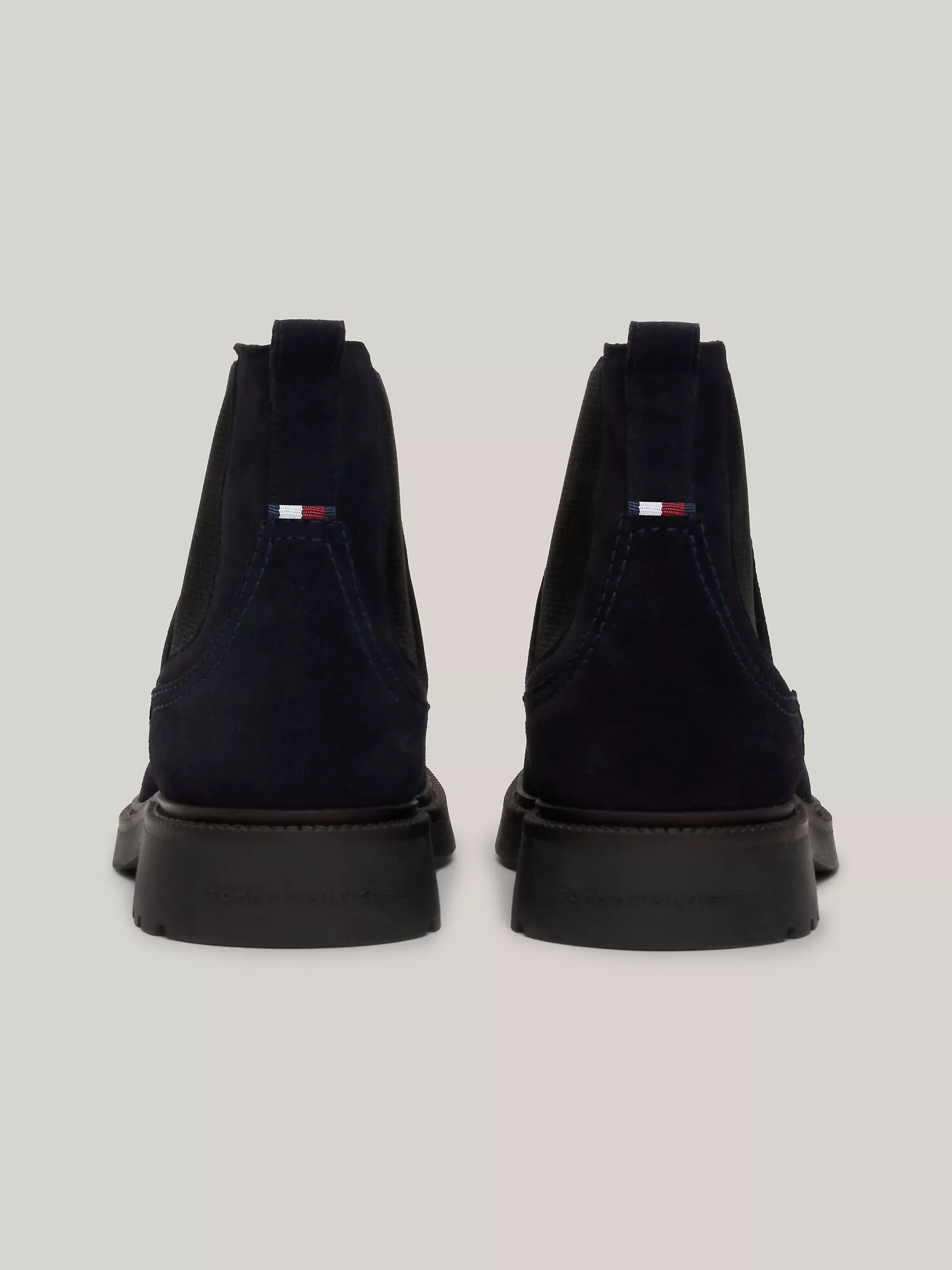 Мужские ботинки Tommy Hilfiger, Замшевые челси с флаговым логотипом Tommy