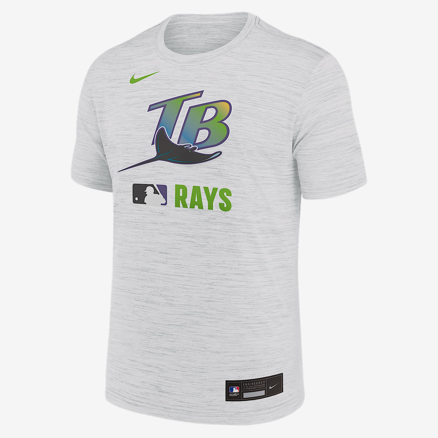 Tampa Bay Rays Authentic Collection Velocity Men's Nike Dri-FIT MLB T-Shirt
