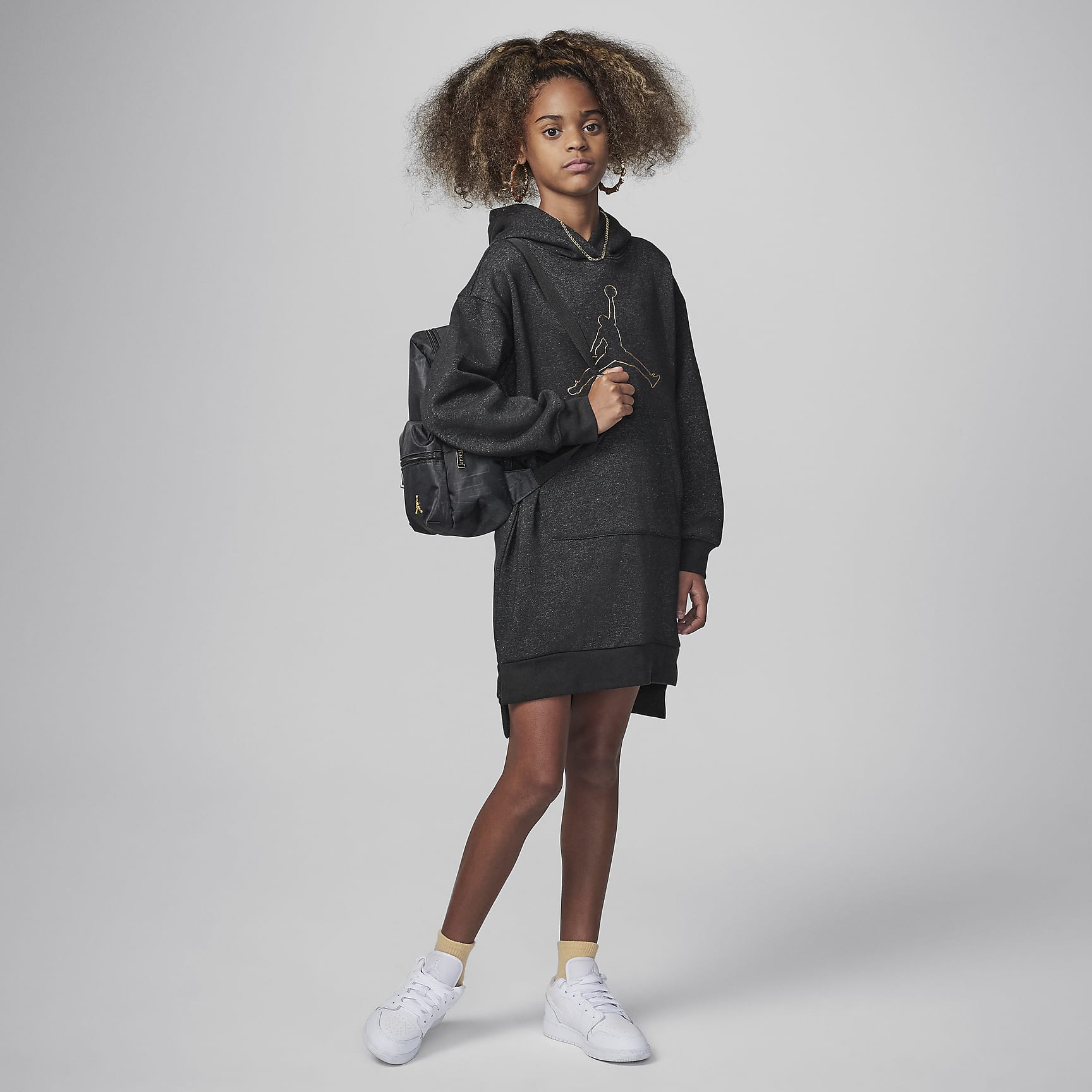 Jordan 1st Baby Blue Big Kids' Dress