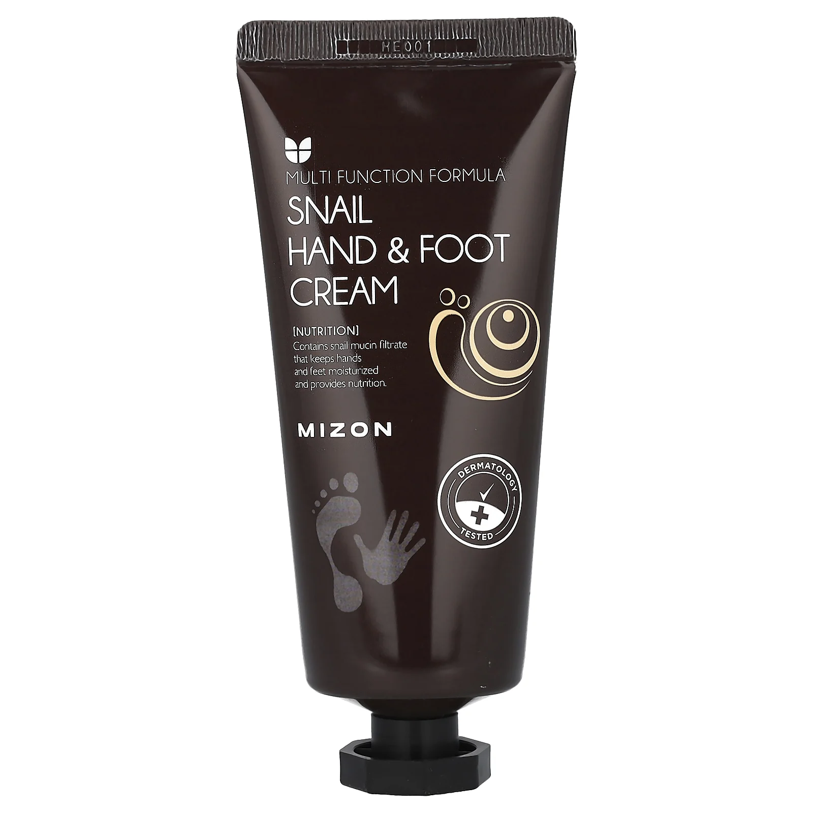 Mizon, крем для рук и ног с муцином улитки, 100 мл (3,38 жидк. унции)
