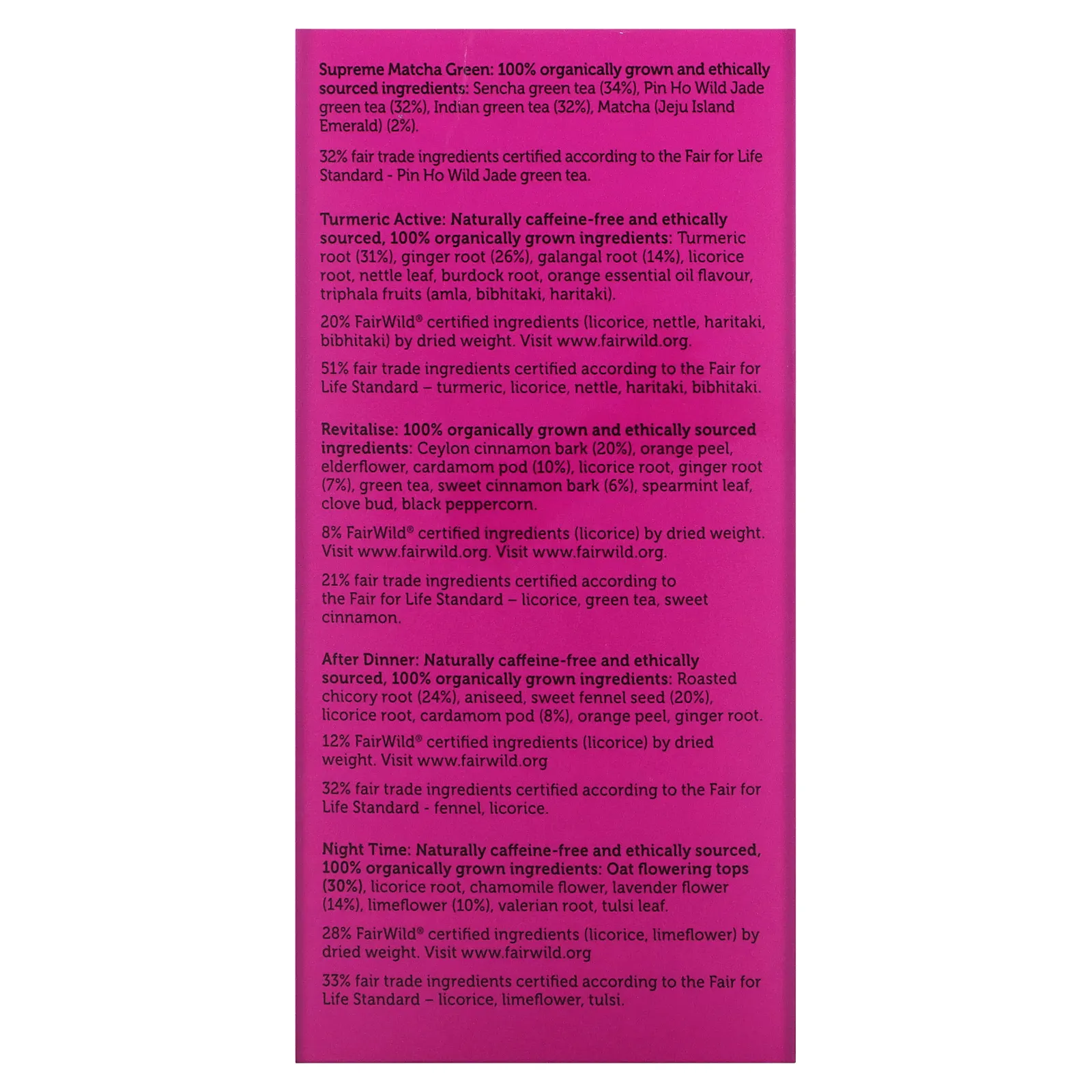 Pukka Herbs, Органический травяной чай, дневной и вечерний, 20 пакетиков, 32,4 г (1,14 унции)