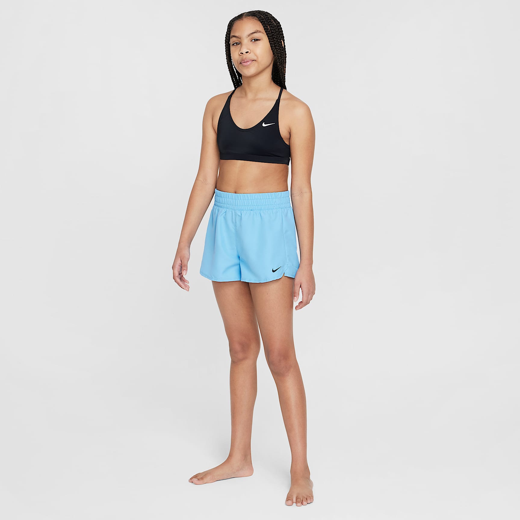 Nike Swim Big Kids' (Girls') 3" Volley Shorts