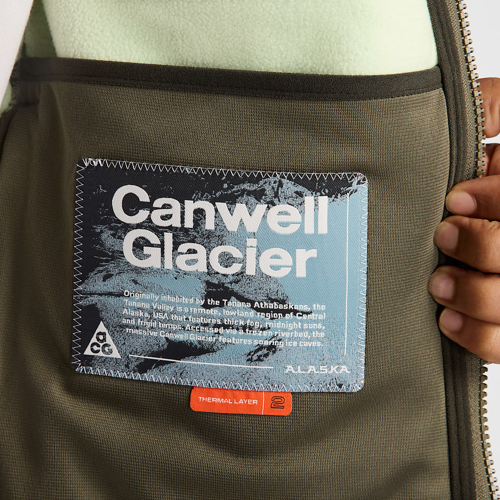 Nike ACG "Canwell Glacier" Men's Therma-FIT ADV Windproof Jacket