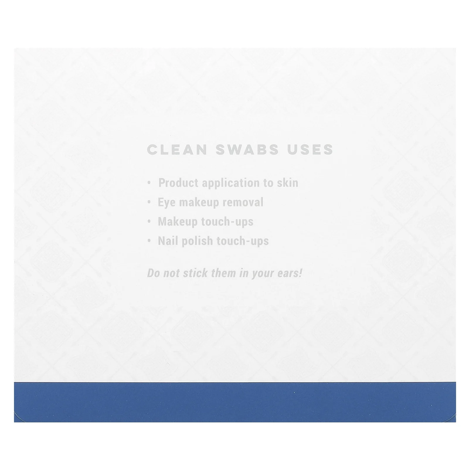 Clean Skin Club, очищающие палочки, двусторонние, 500 шт.