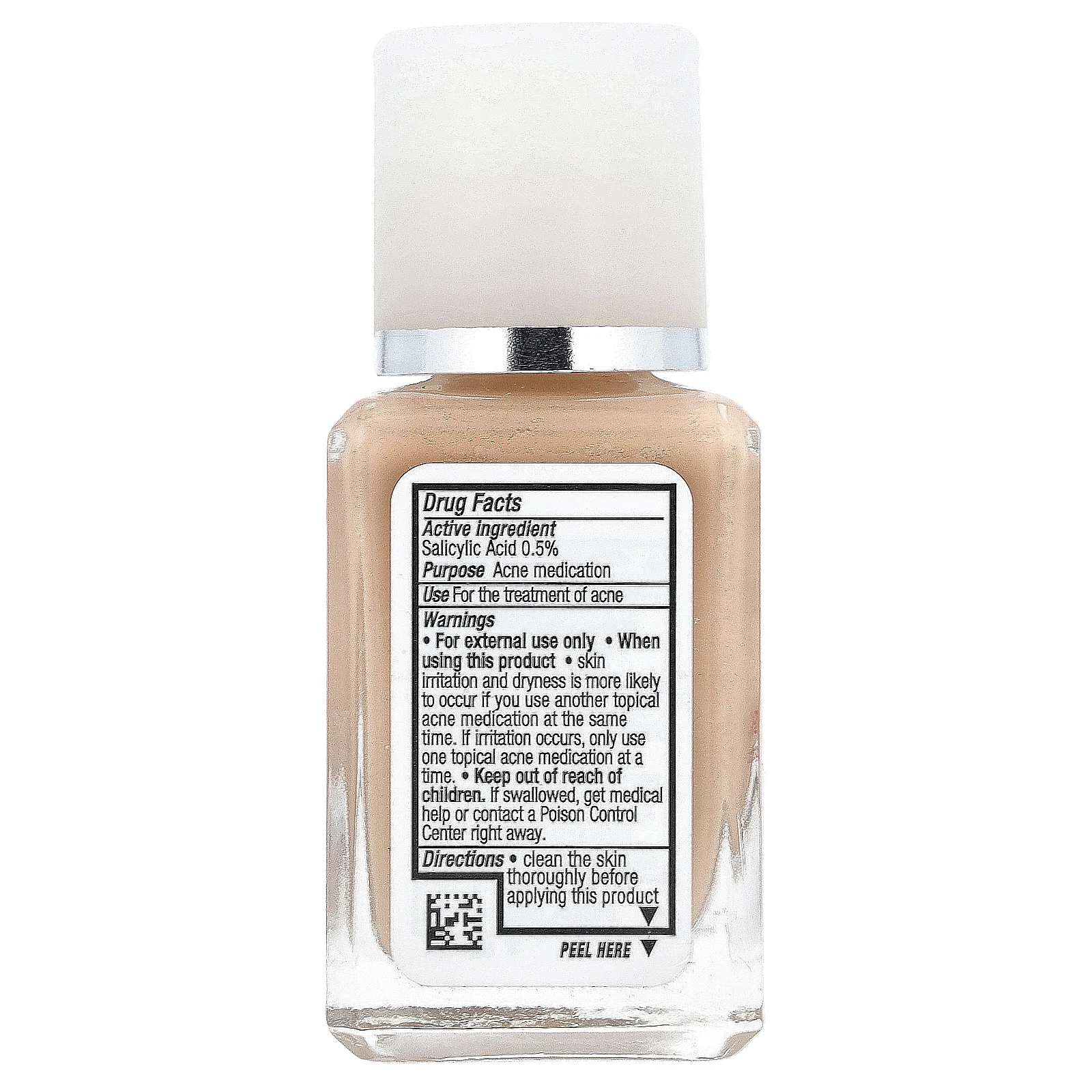 Neutrogena, Очищение кожи, безмасляный макияж, нюдовый 40, 30 мл (1 жидк. Унция)