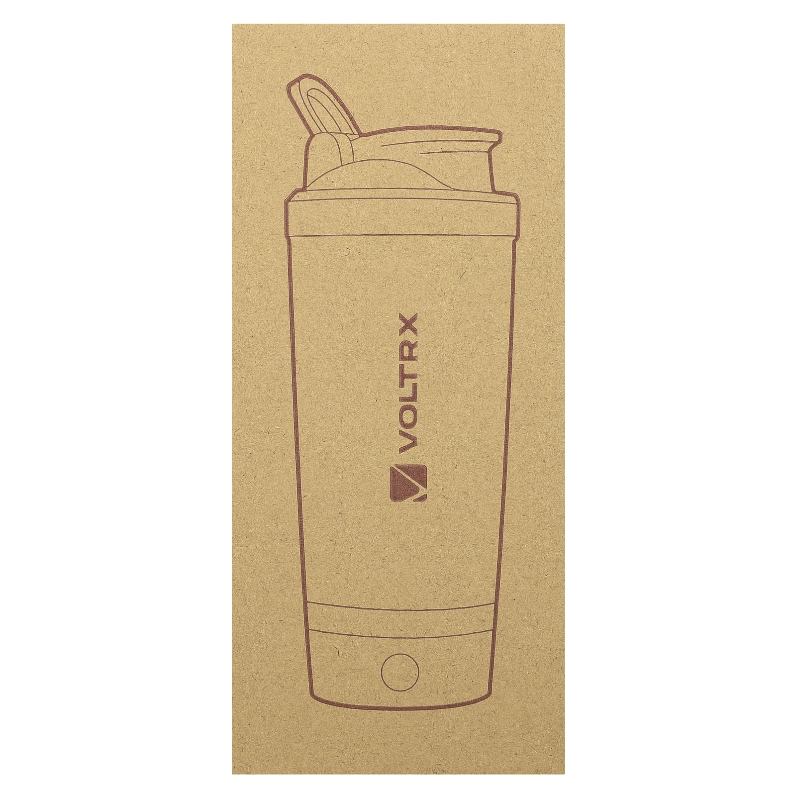 Voltrx, Merger, протеиновый шейкер, аккумуляторная бутылка, usb-C, черный, 700 мл (24 унции)