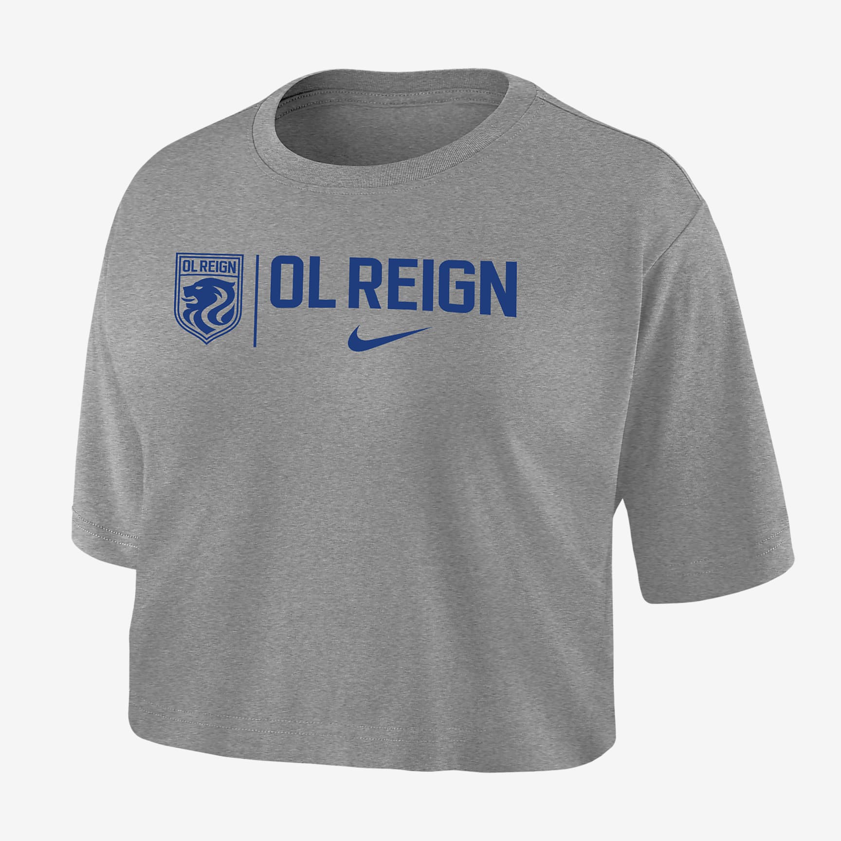 OL Reign Women's Nike Dri-FIT Soccer Cropped T-Shirt