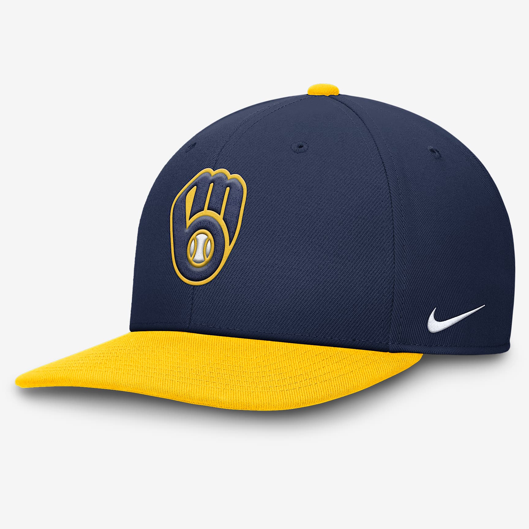 Milwaukee Brewers Pro Men's Nike Dri-FIT MLB Adjustable Hat