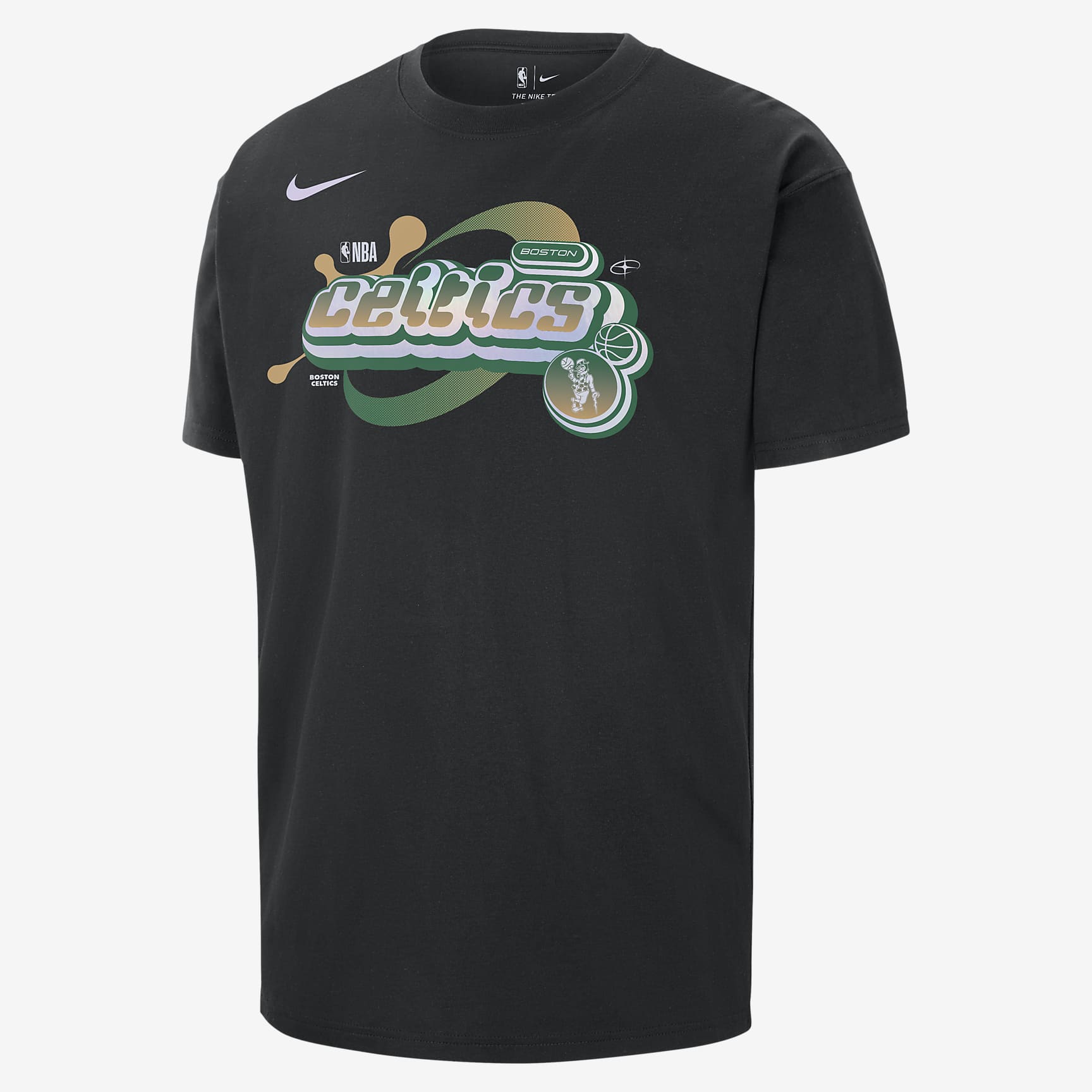 Boston Celtics Courtside Men's Nike NBA Max90 T-Shirt