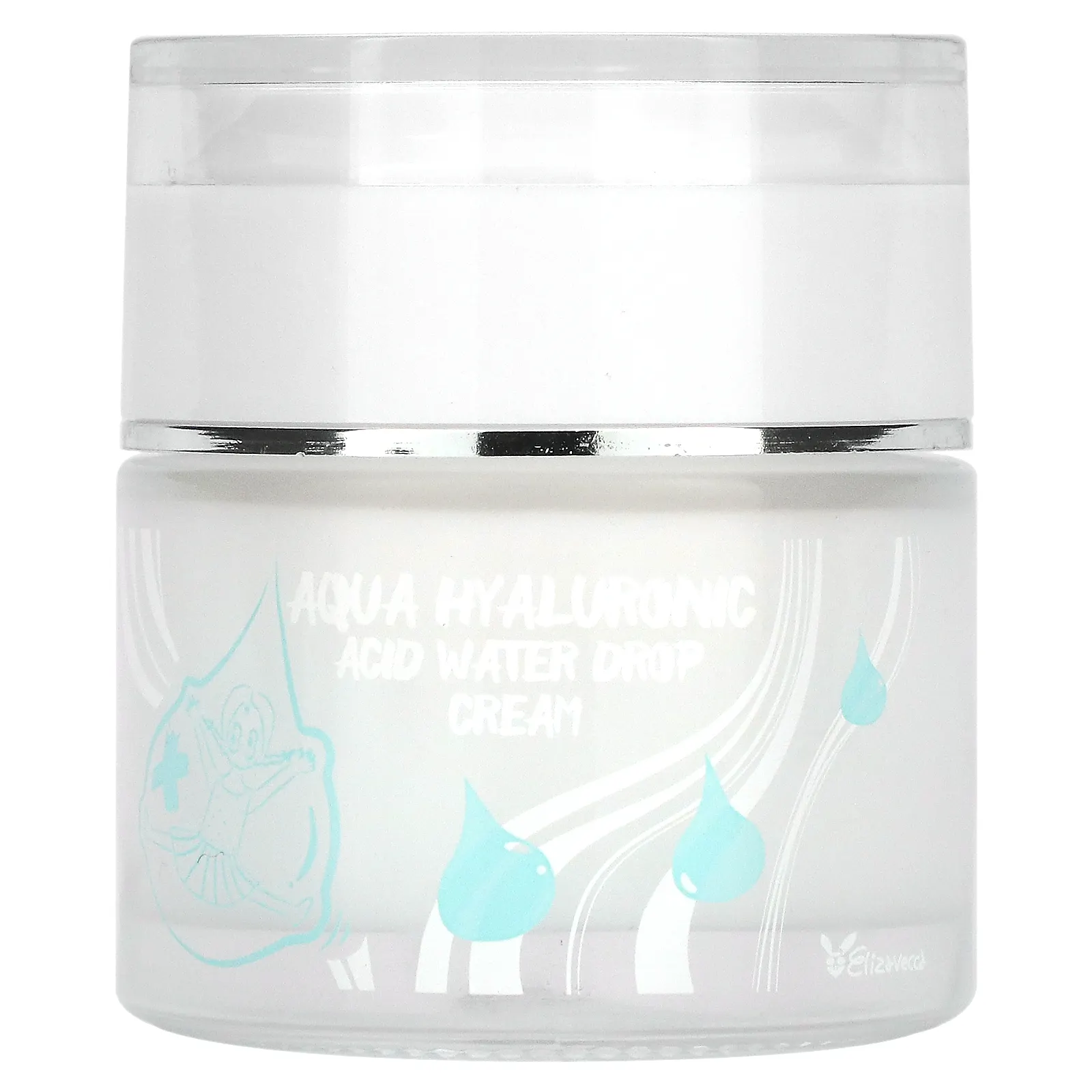 Elizavecca, Водный крем с гиалуроновой кислотой и водой, 50 мл (1,69 жидк. Унции)