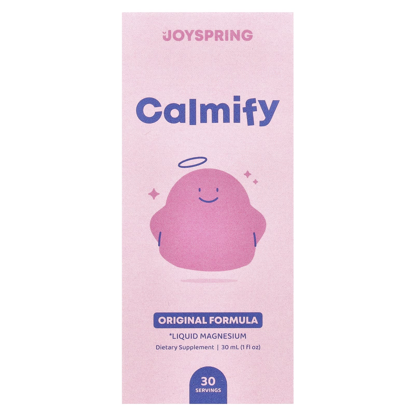 JoySpring, Calmify, жидкий магний, 30 мл (1 жидк. унц.)
