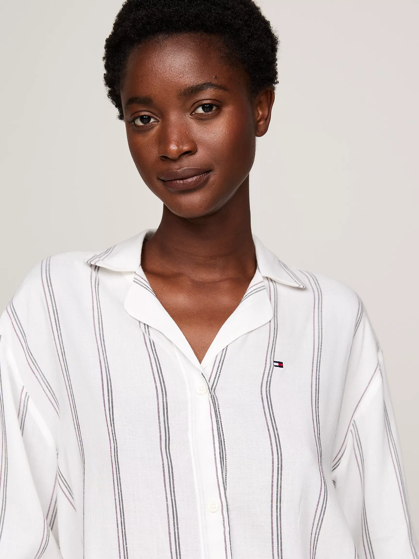 Женская одежда для сна Tommy Hilfiger, Вискозная пижамная рубашка