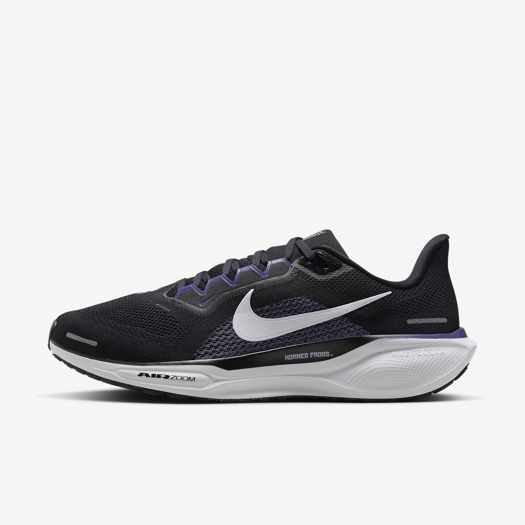 TCU Pegasus 41 Men's Nike College Road Running Shoes
