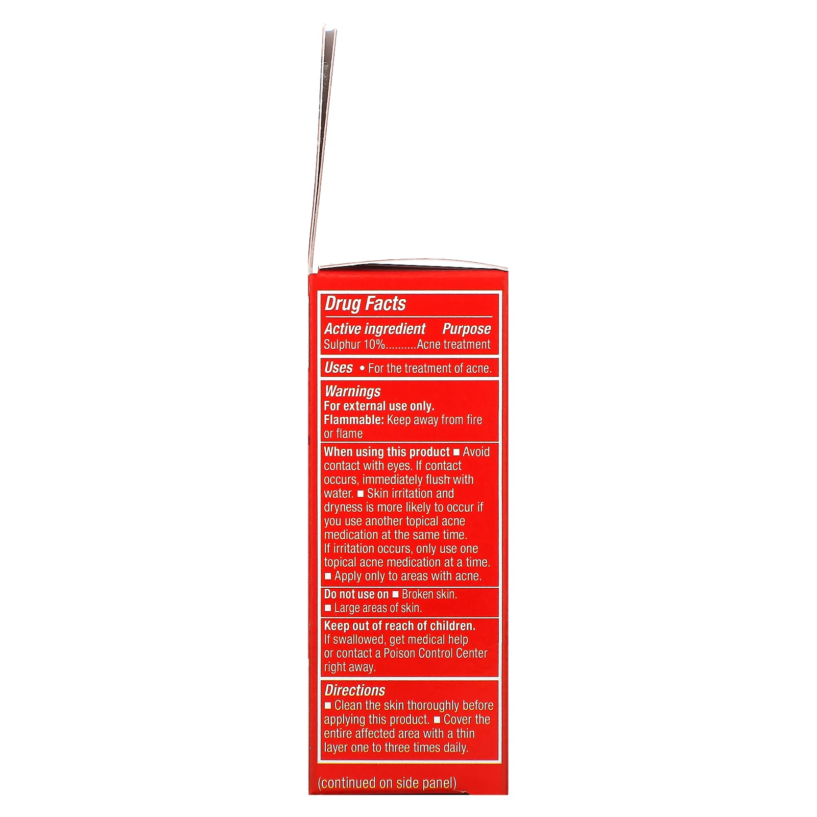 Neutrogena, Stubborn Acne, лосьон для сушки пятен, без отдушек, 30 мл (1 жидк. Унция)