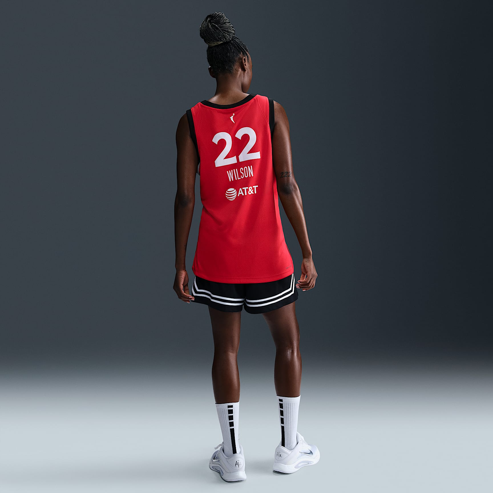 A'ja Wilson Las Vegas Aces 2024 Rebel Edition Nike Dri-FIT WNBA Victory Jersey
