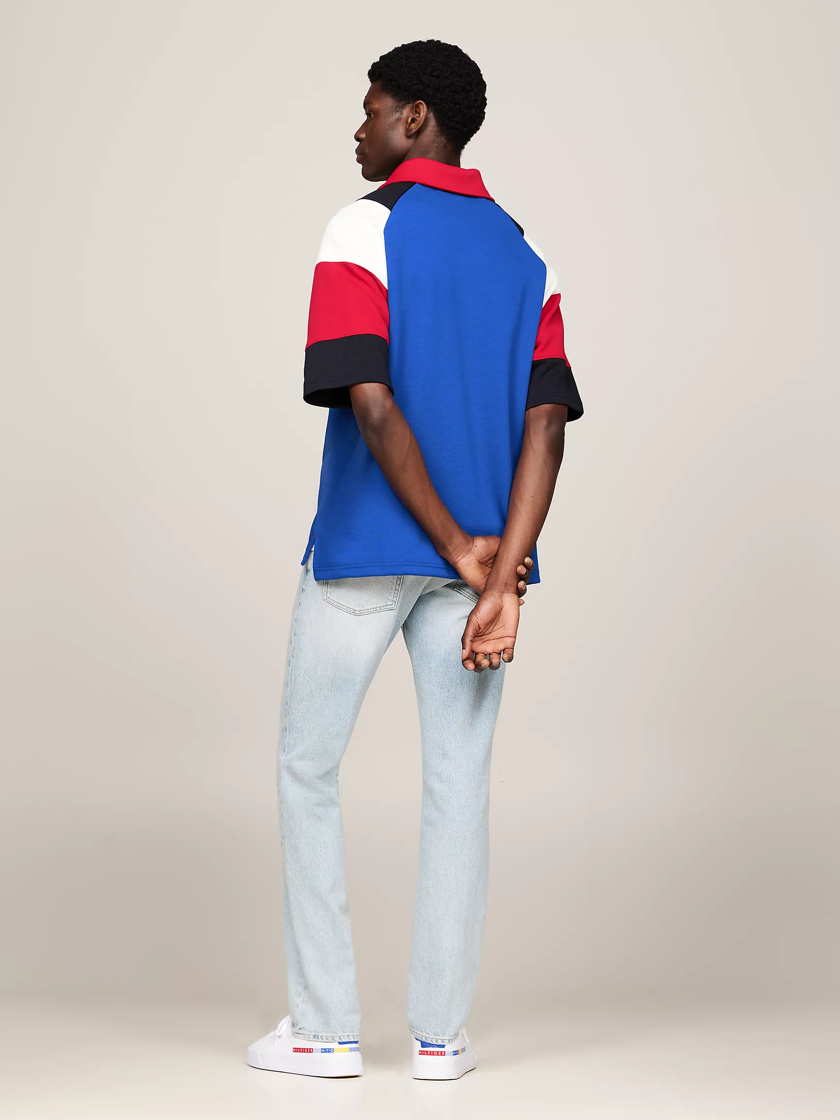 Мужское поло Tommy Hilfiger, Стандартное поло в полоску Hilfiger Team