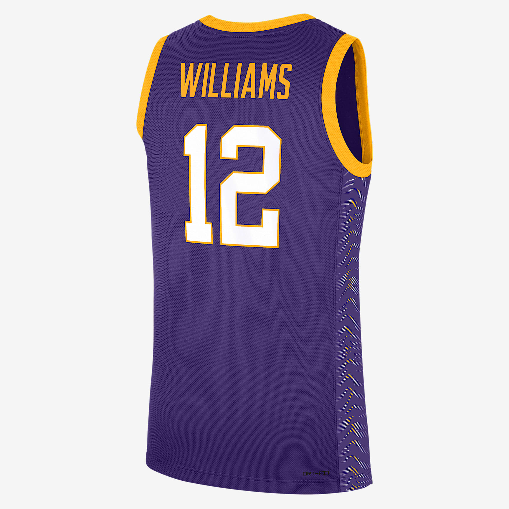 Mikaylah Williams LSU Tigers Replica Men's Nike College Basketball Jersey