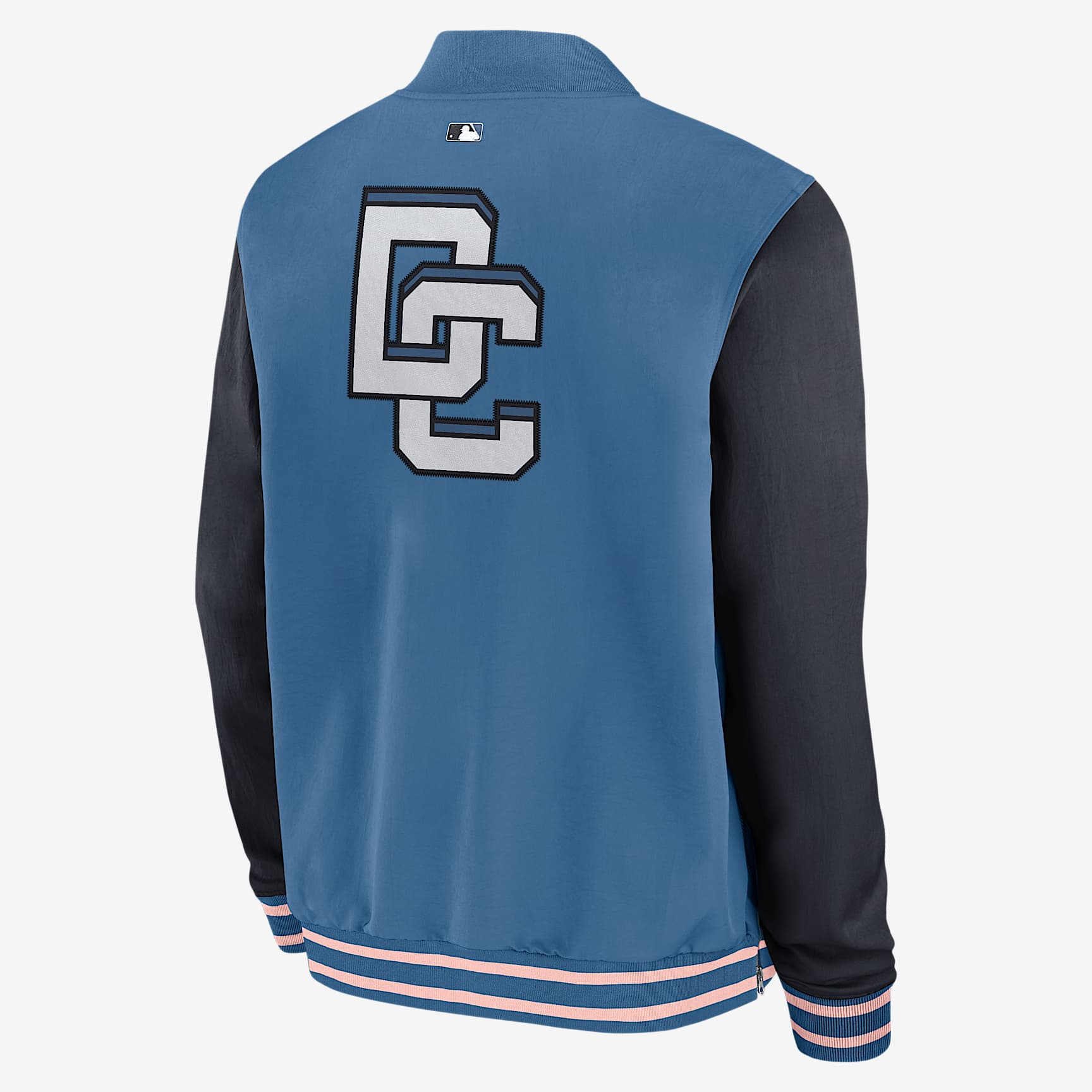 Washington Nationals Authentic Collection City Connect Men's Nike MLB Full-Zip Bomber Jacket