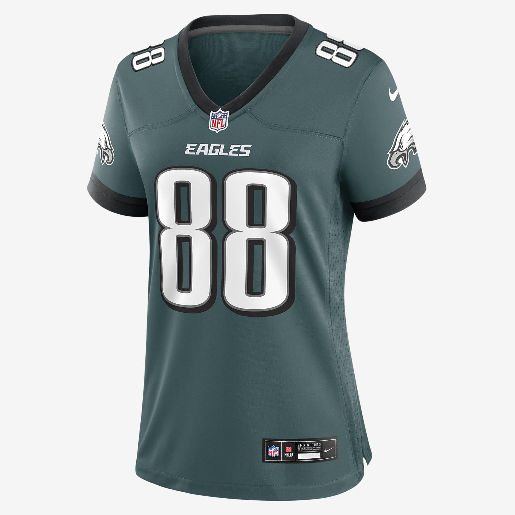 Dallas Goedert Philadelphia Eagles Women’s Nike NFL Game Jersey