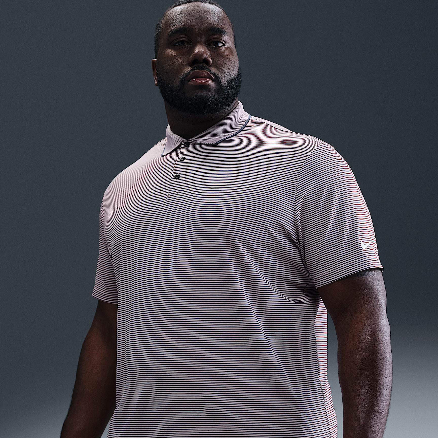 Nike Tour Men's Dri-FIT Striped Golf Polo