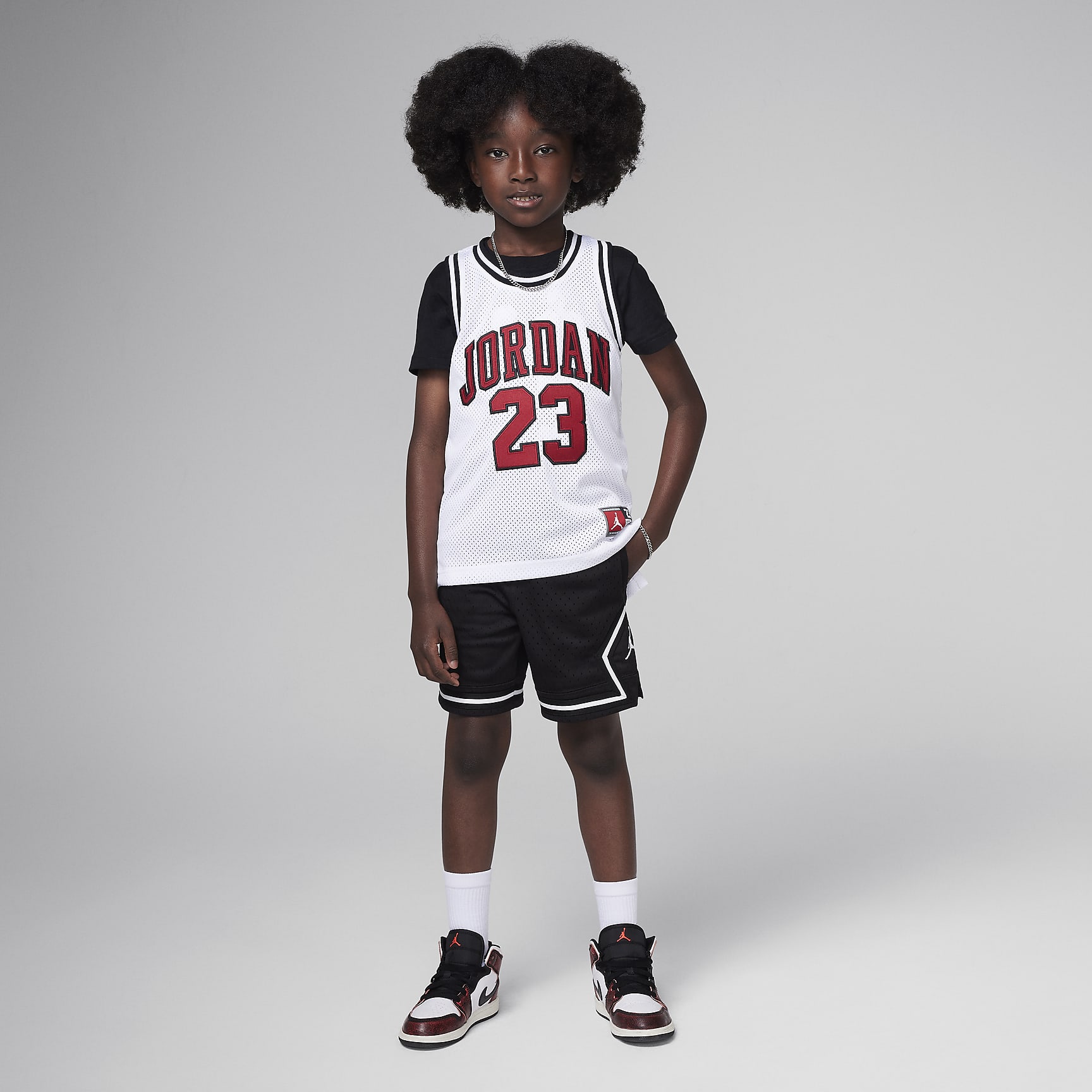 Jordan Dri-FIT Sport Little Kids' Diamond Shorts