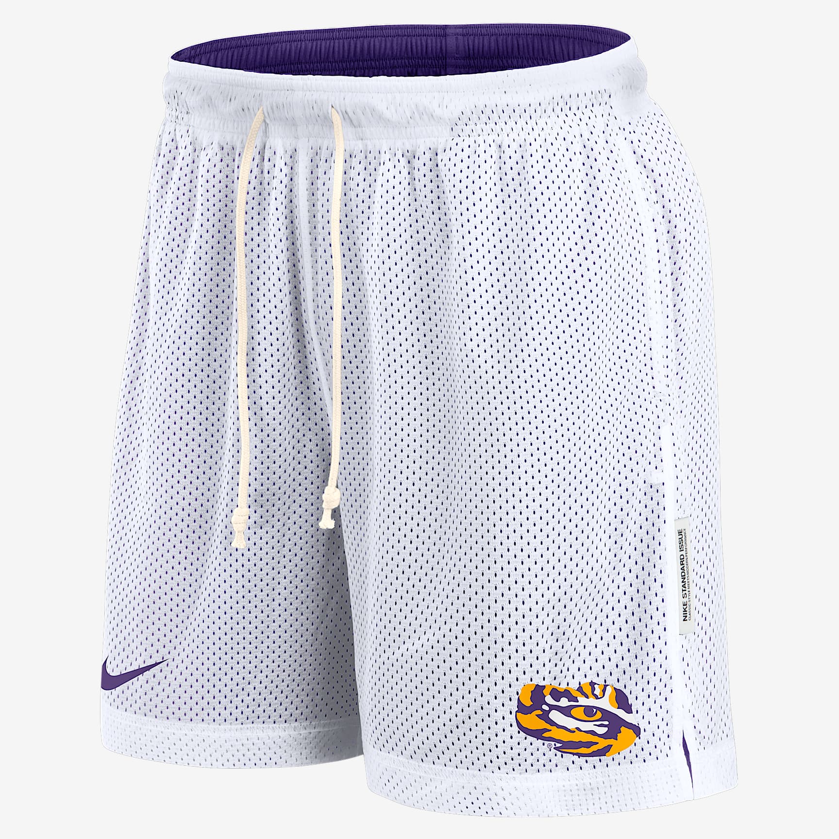 LSU Tigers Primetime Reversible Men's Nike Dri-FIT College Shorts