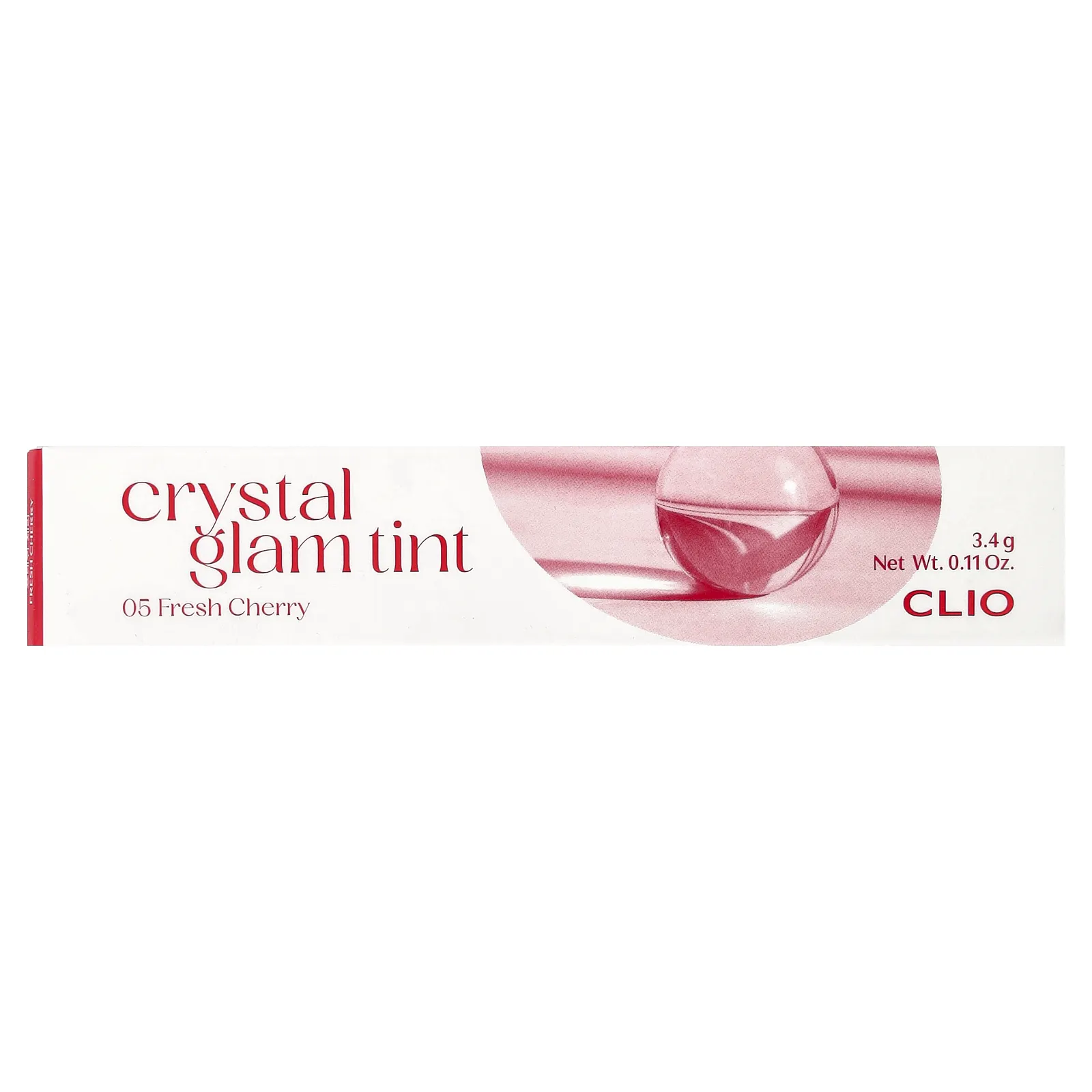 Clio, Crystal Glam, оттенок 05, вишня, 3,4 г (0,11 унции)