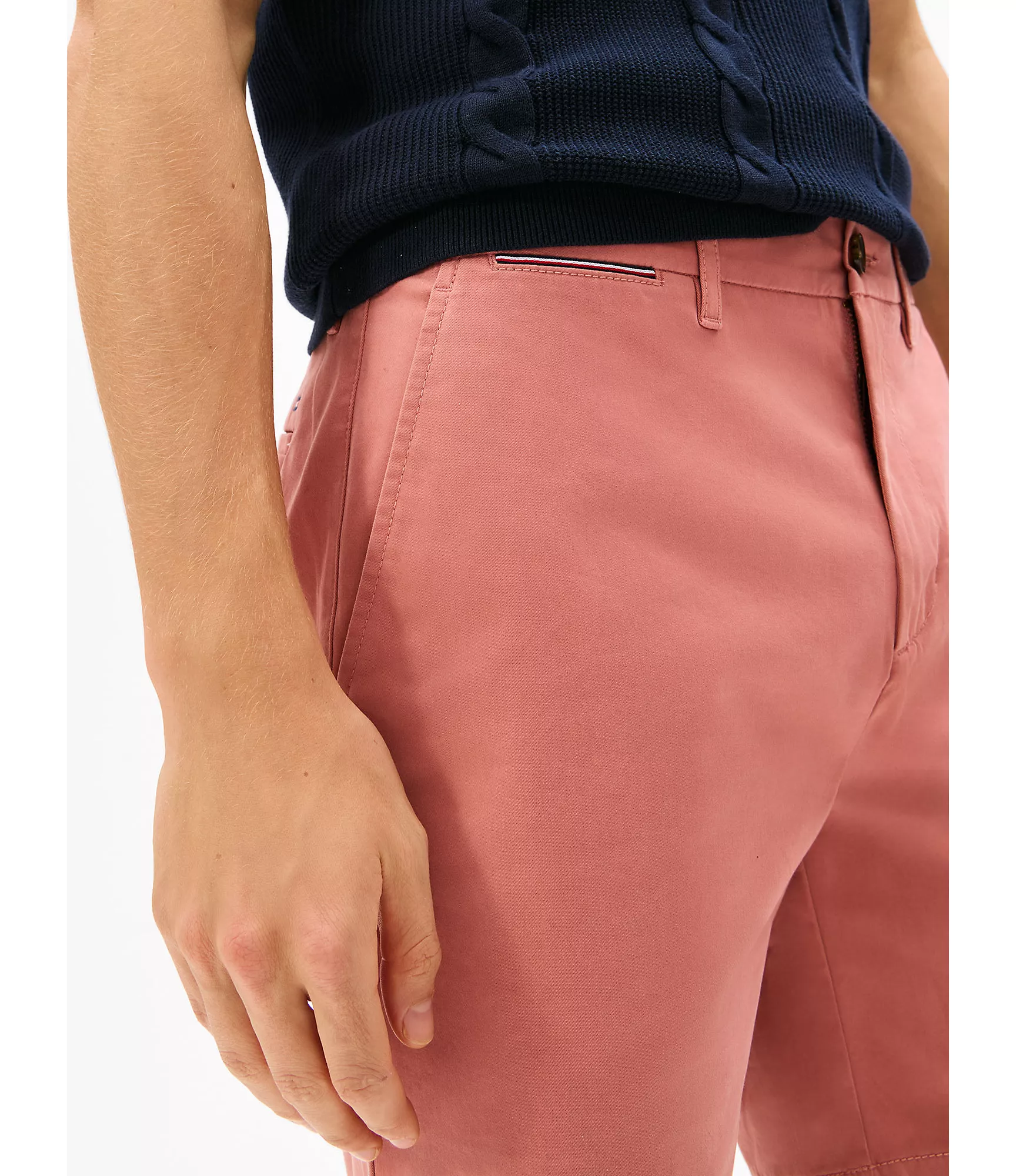 Мужские шорты Tommy Hilfiger, Комфортные эластичные шорты стандартного кроя (7 дюймов)