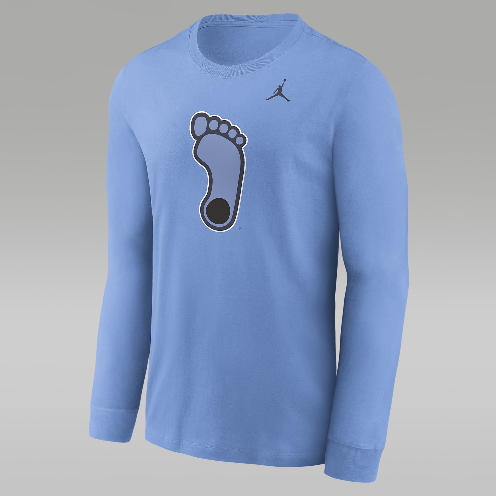 North Carolina Tar Heels Alternate Logo Men's Jordan College Long-Sleeve T-Shirt