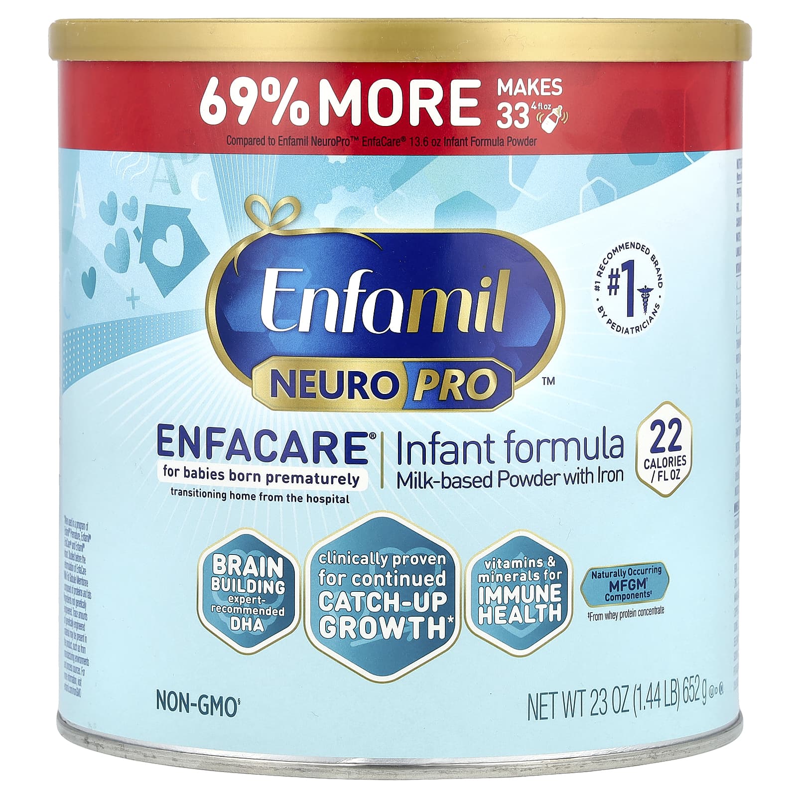 Enfamil, NeuroPro ™ EnfaCare®, смесь для младенцев, 652 г (23 унции)