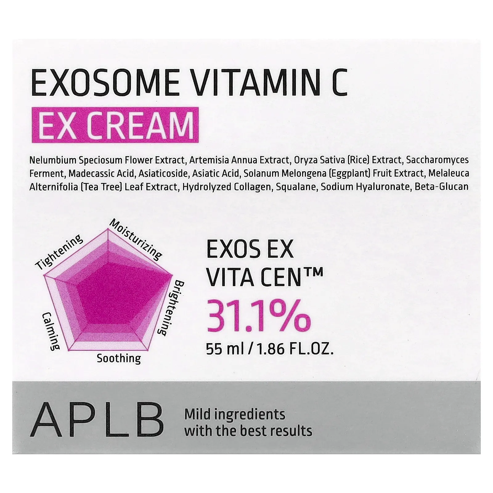 APLB, Exosome, крем с витамином C EX, 55 мл (1,86 жидк. Унции)