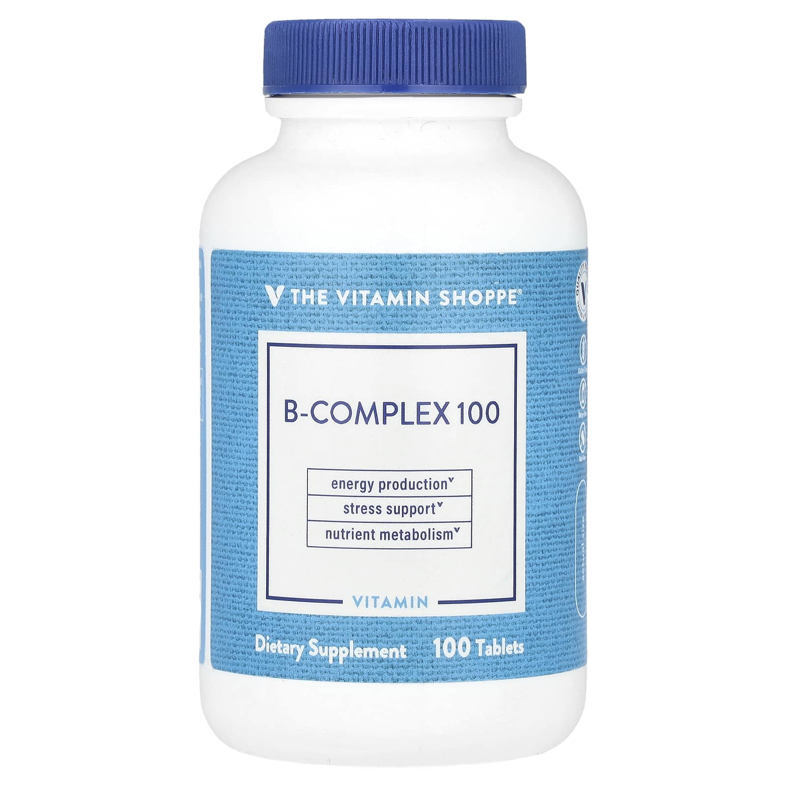 The Vitamin Shoppe, B-Complex 100, 100 таблеток