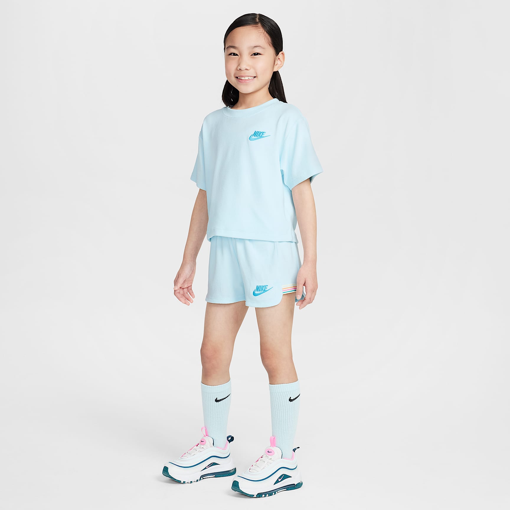 Nike Little Kids' "Let's Roll" 2-Piece Towel Terry Set