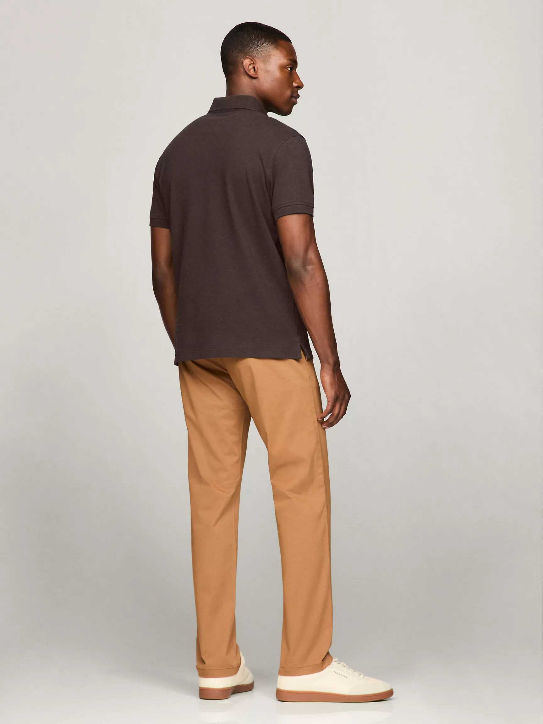 Мужское поло Tommy Hilfiger, Эластичное поло стандартного кроя Tommy