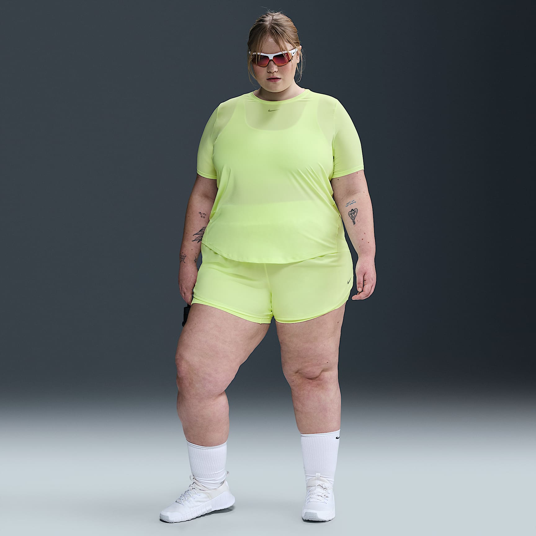 Nike One Classic Women's Dri-FIT Short-Sleeve Top (Plus Size)