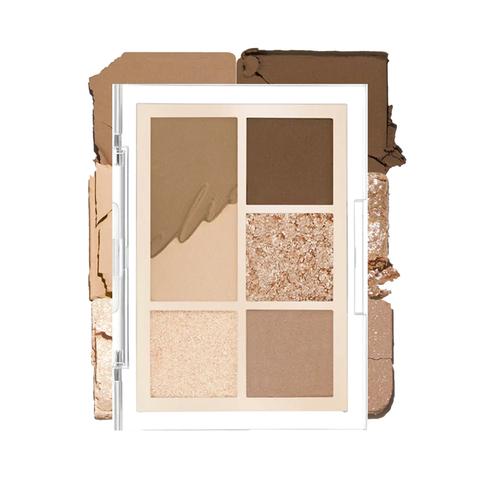 Clio, Pro Eye Palette Mini, 01 Mono Mood, 1 мини-палитра