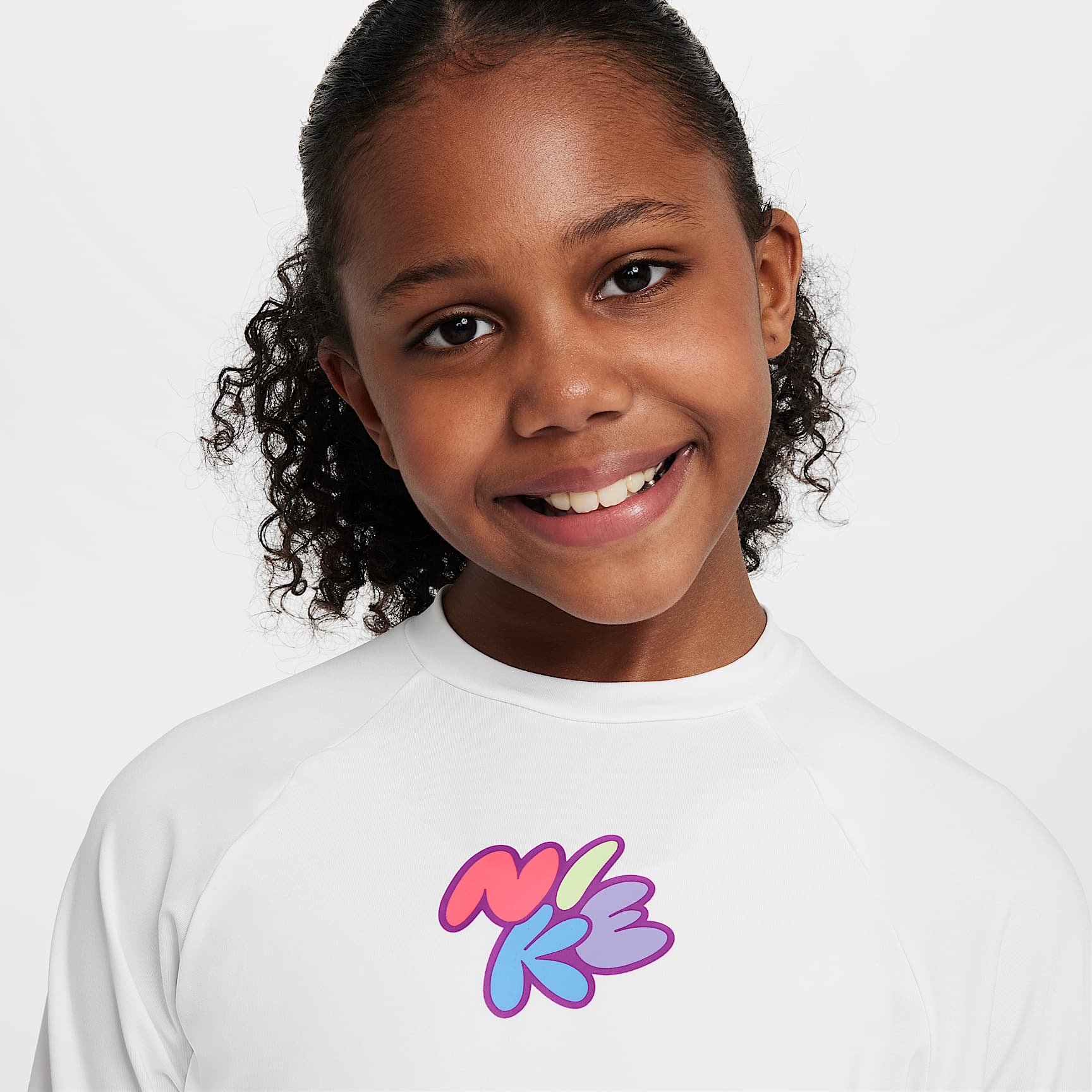 Nike Swim Big Kids' (Girls') Dri-FIT Long-Sleeve Hydroguard